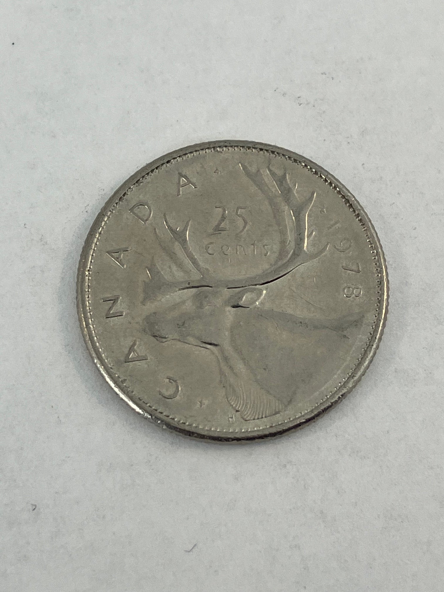 25 Cents Canada 1978