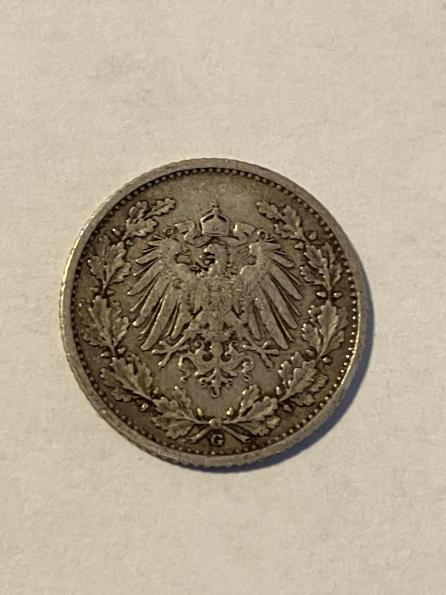 1/2 Mark 1905 Germany