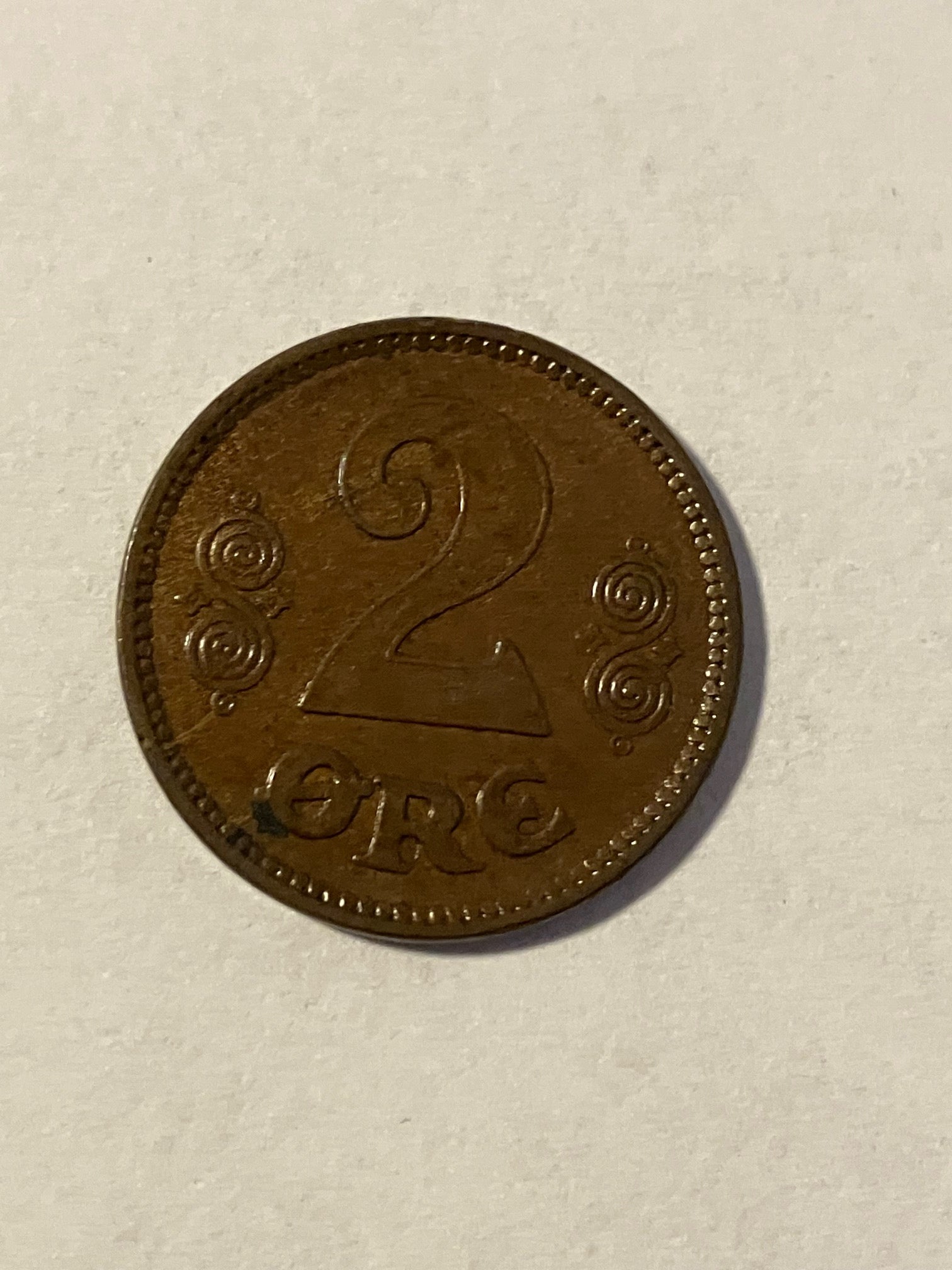 2 øre 1923