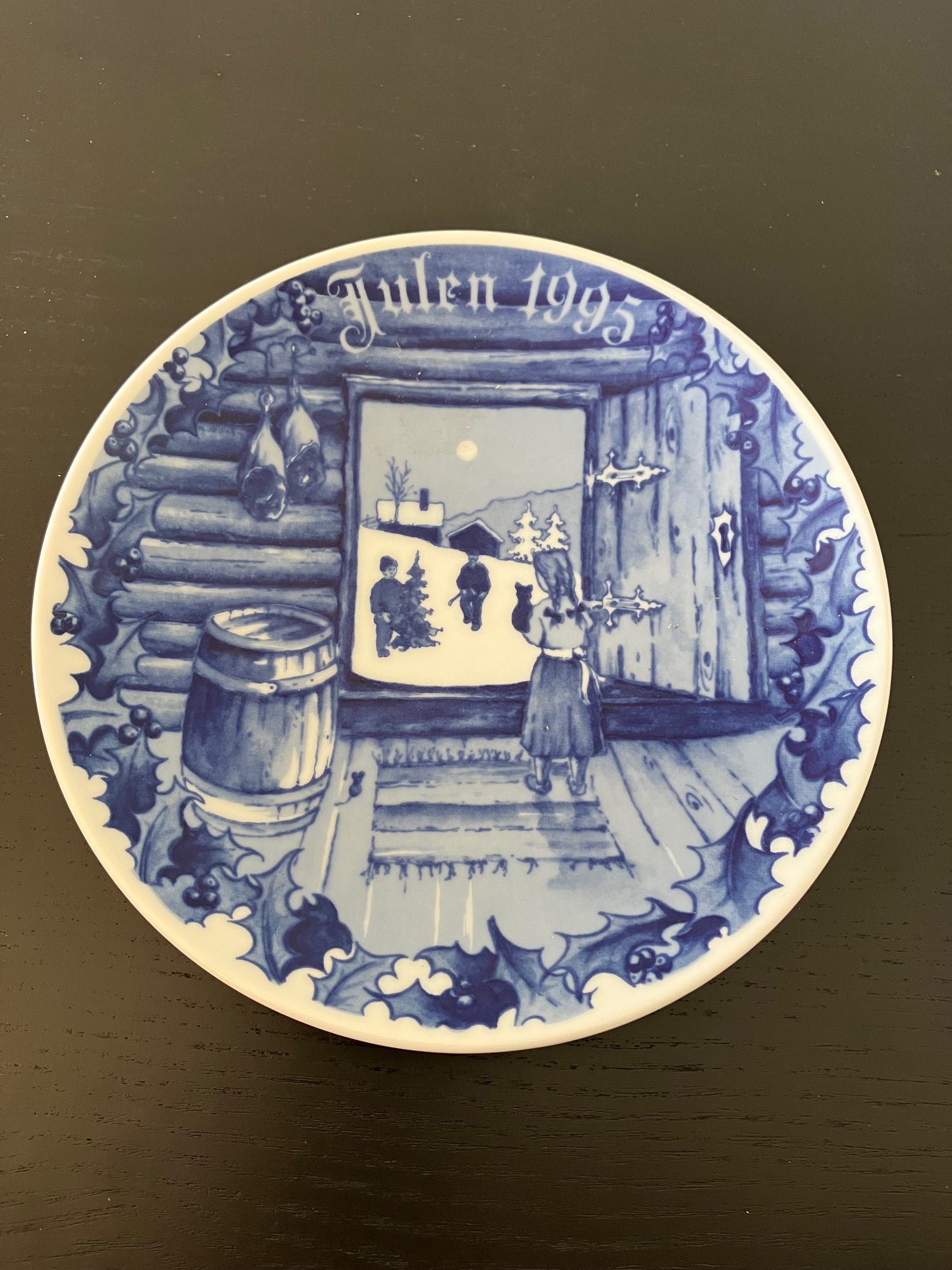 Porsgrund platte Julen 1995