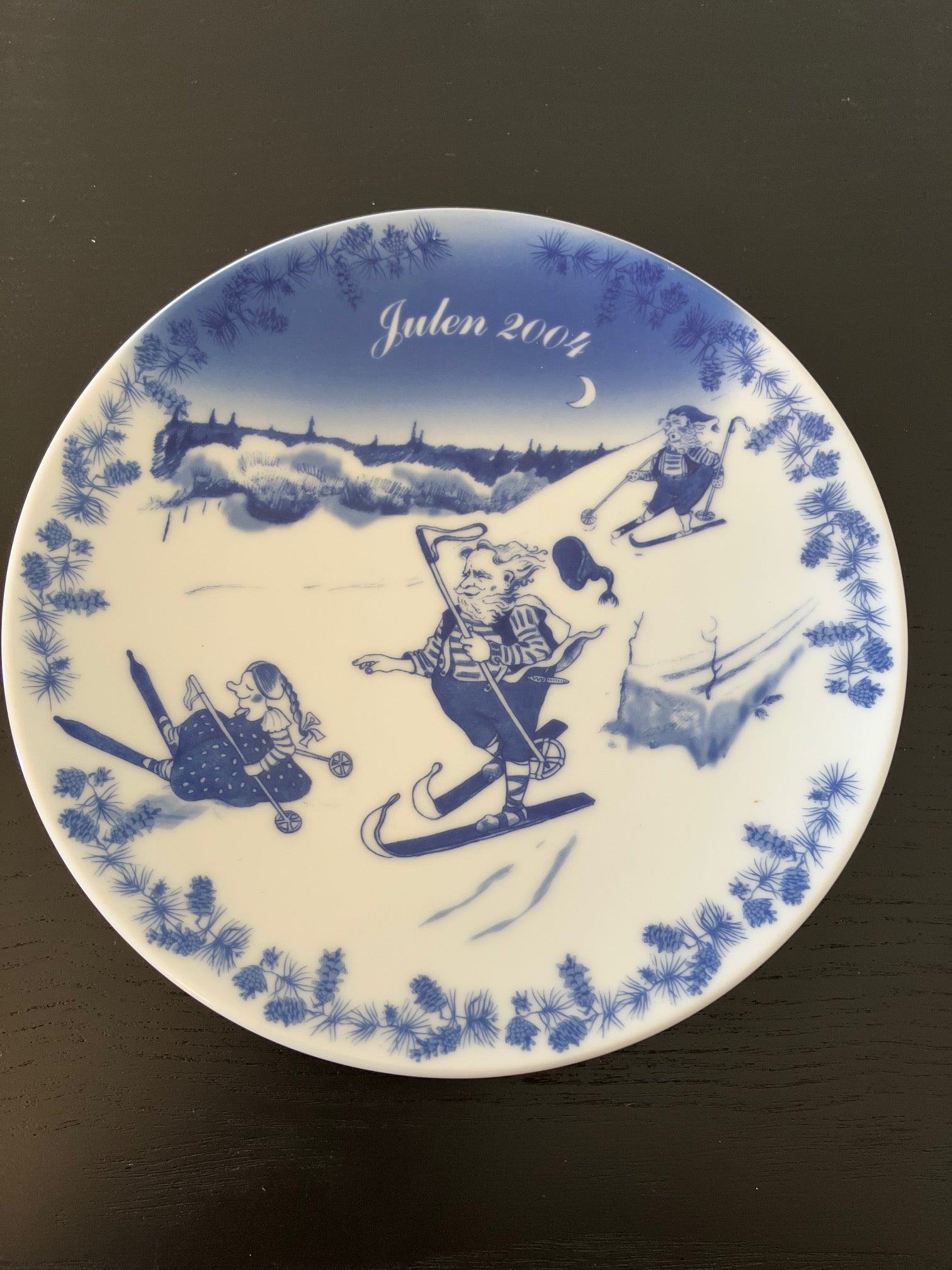 Porsgrund platte Julen 2004