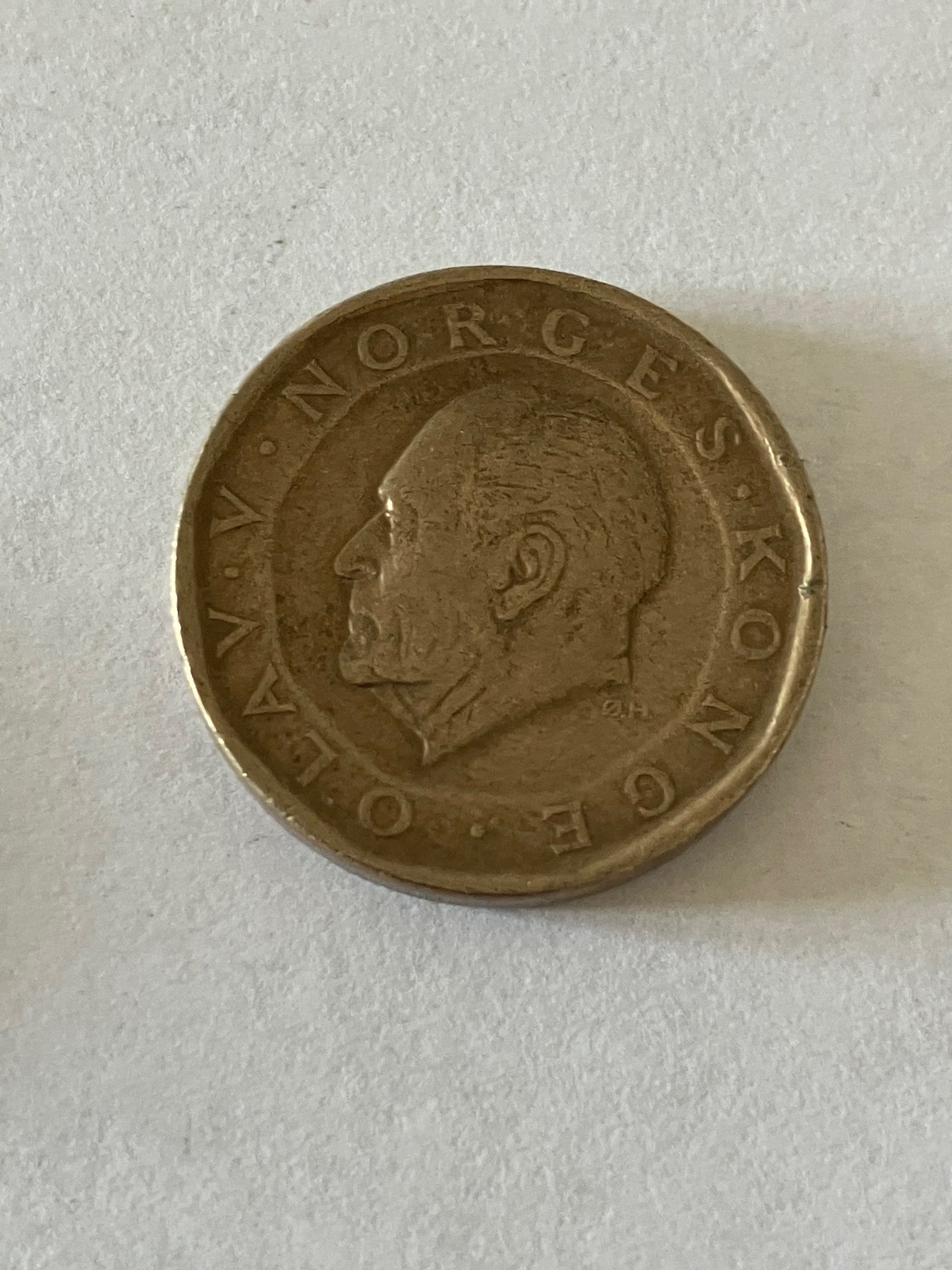 10 Kroner Norge 1986