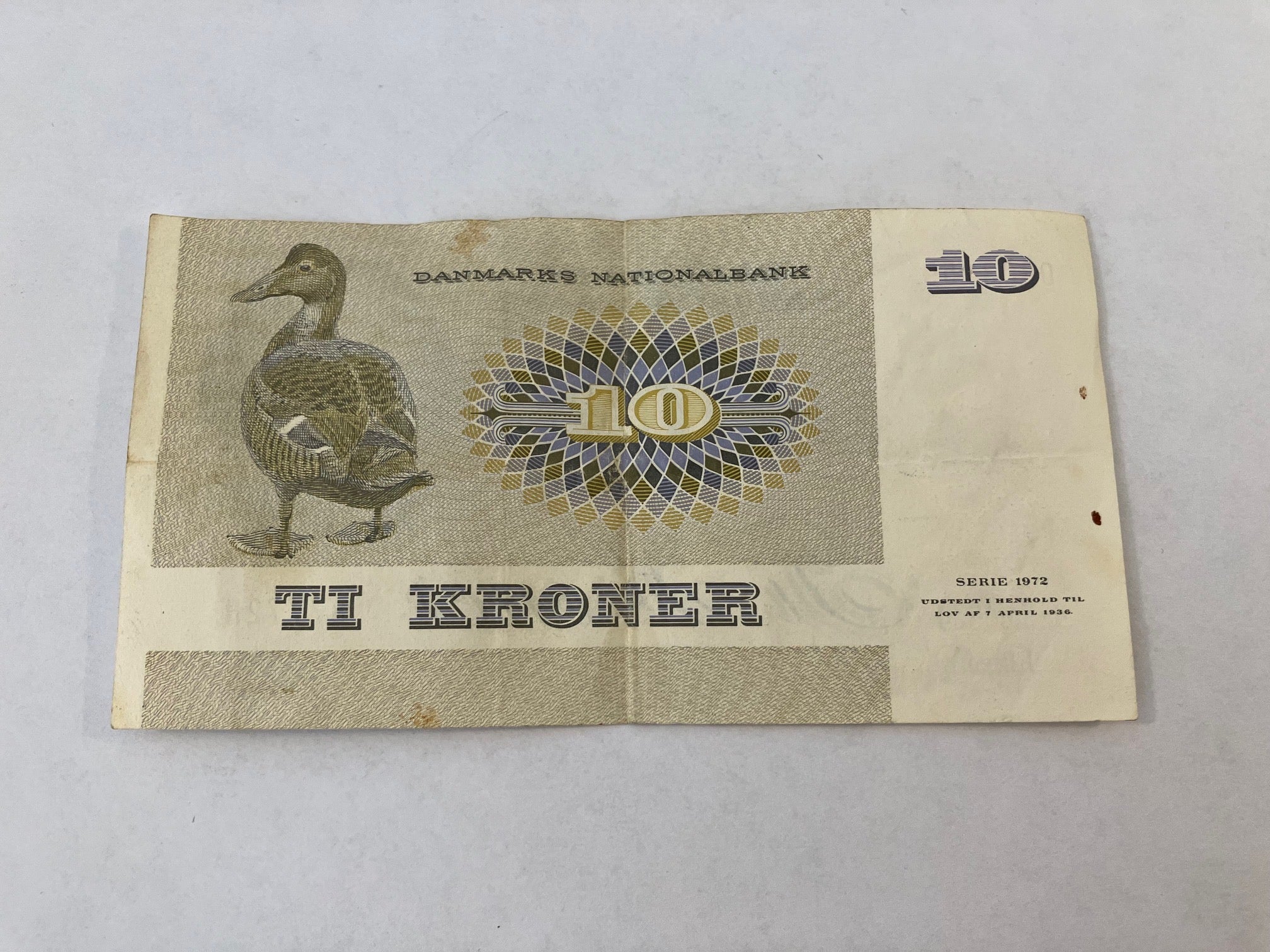 10 Kroner Danmark 1977