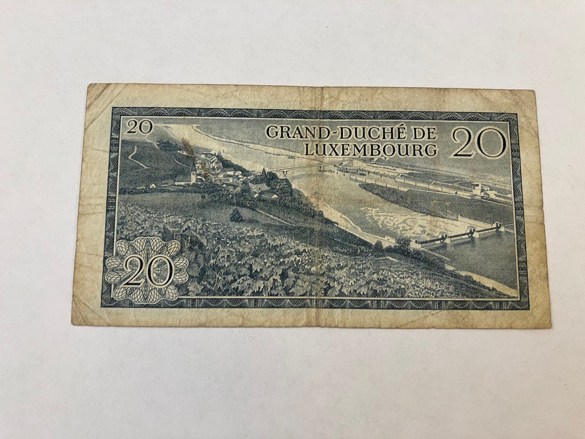 20 Francs Luxembourg 1966