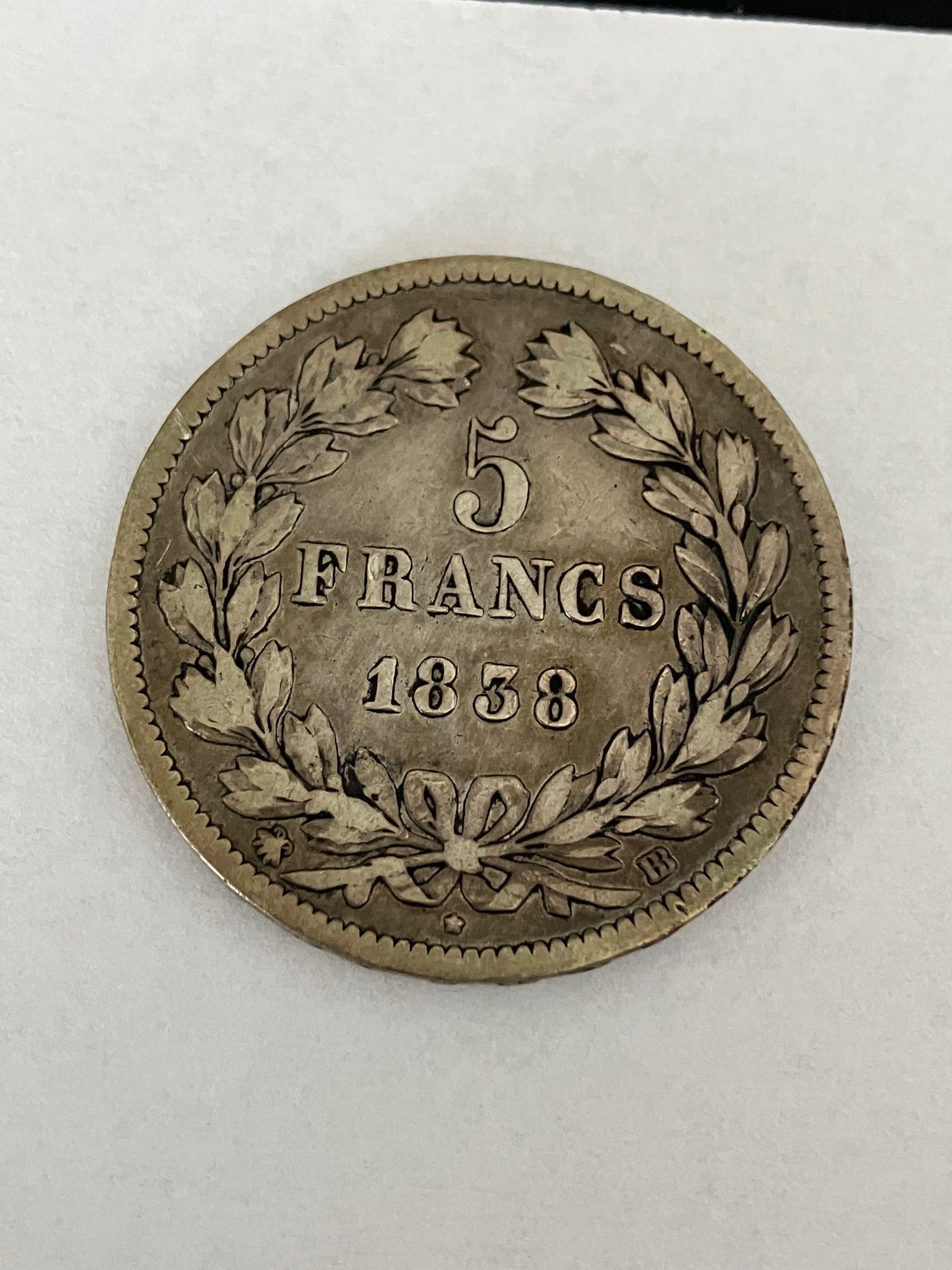 5 Francs 1838 France