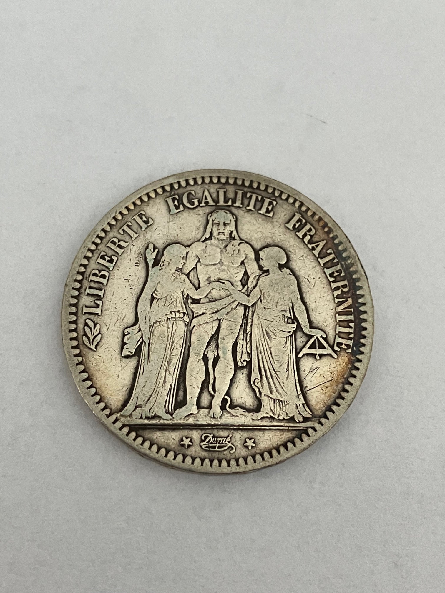 5 Francs France 1849 A