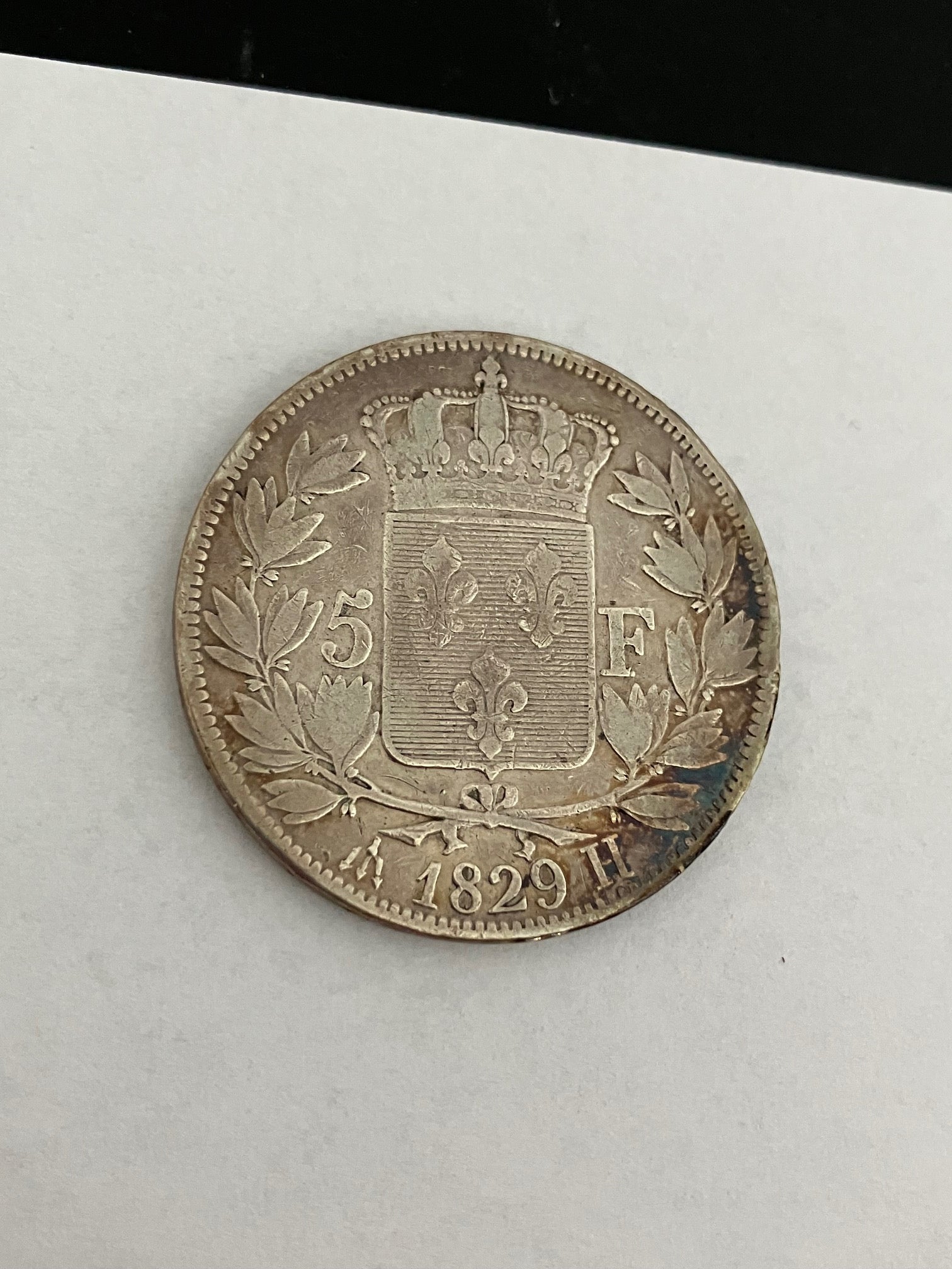 5 Francs 1829 H France