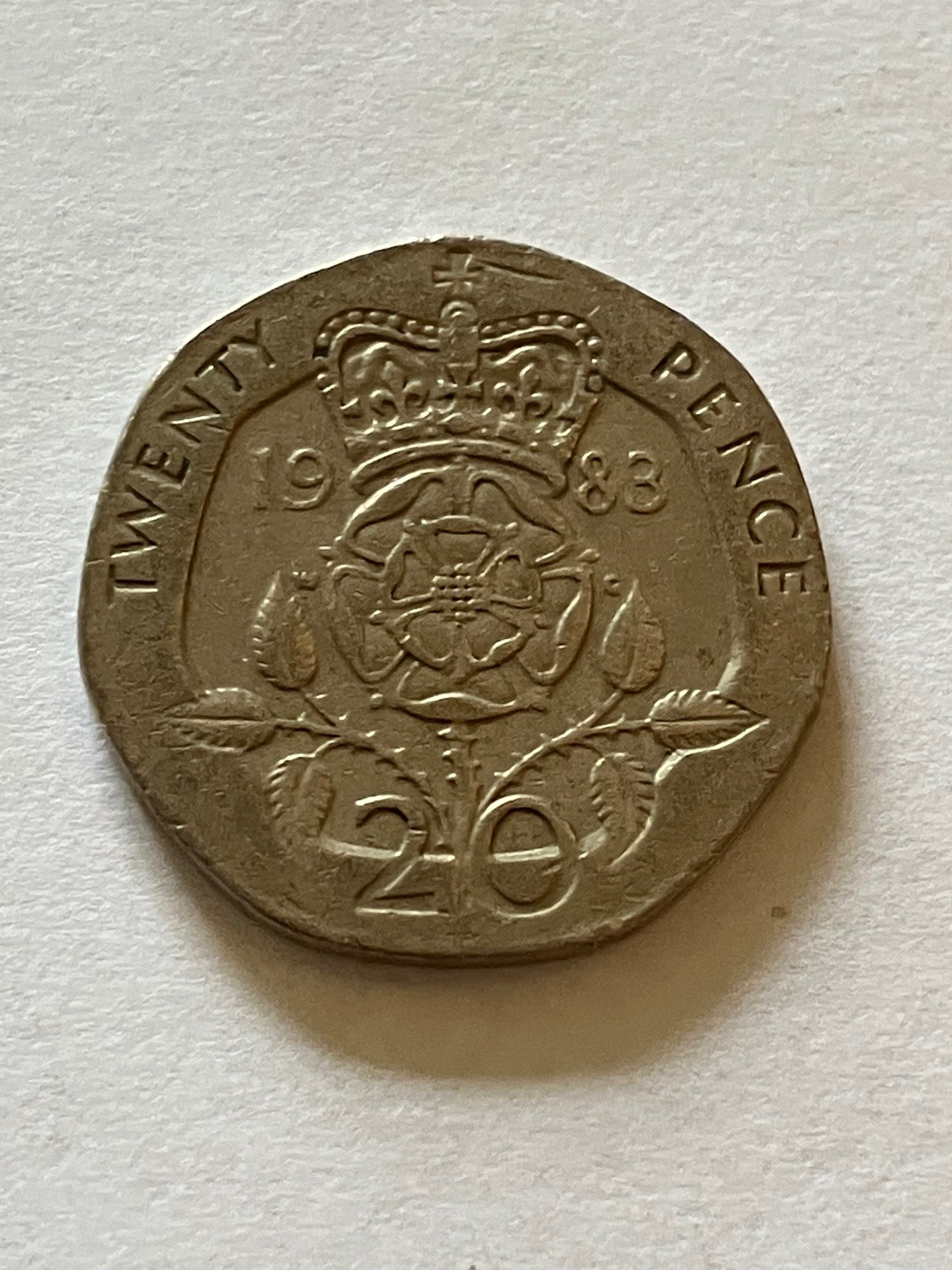 20 Pence 1983 England