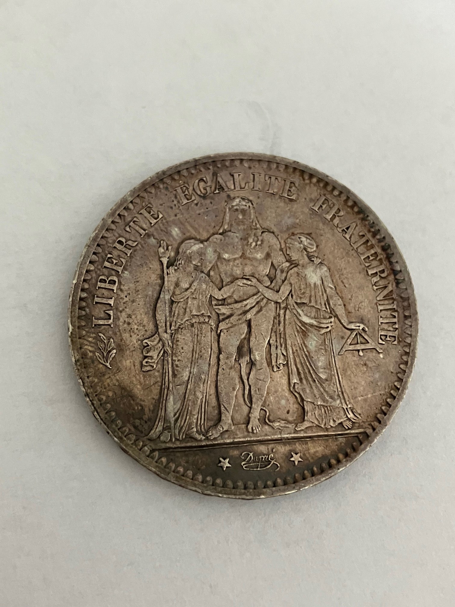 5 Francs 1876 A France
