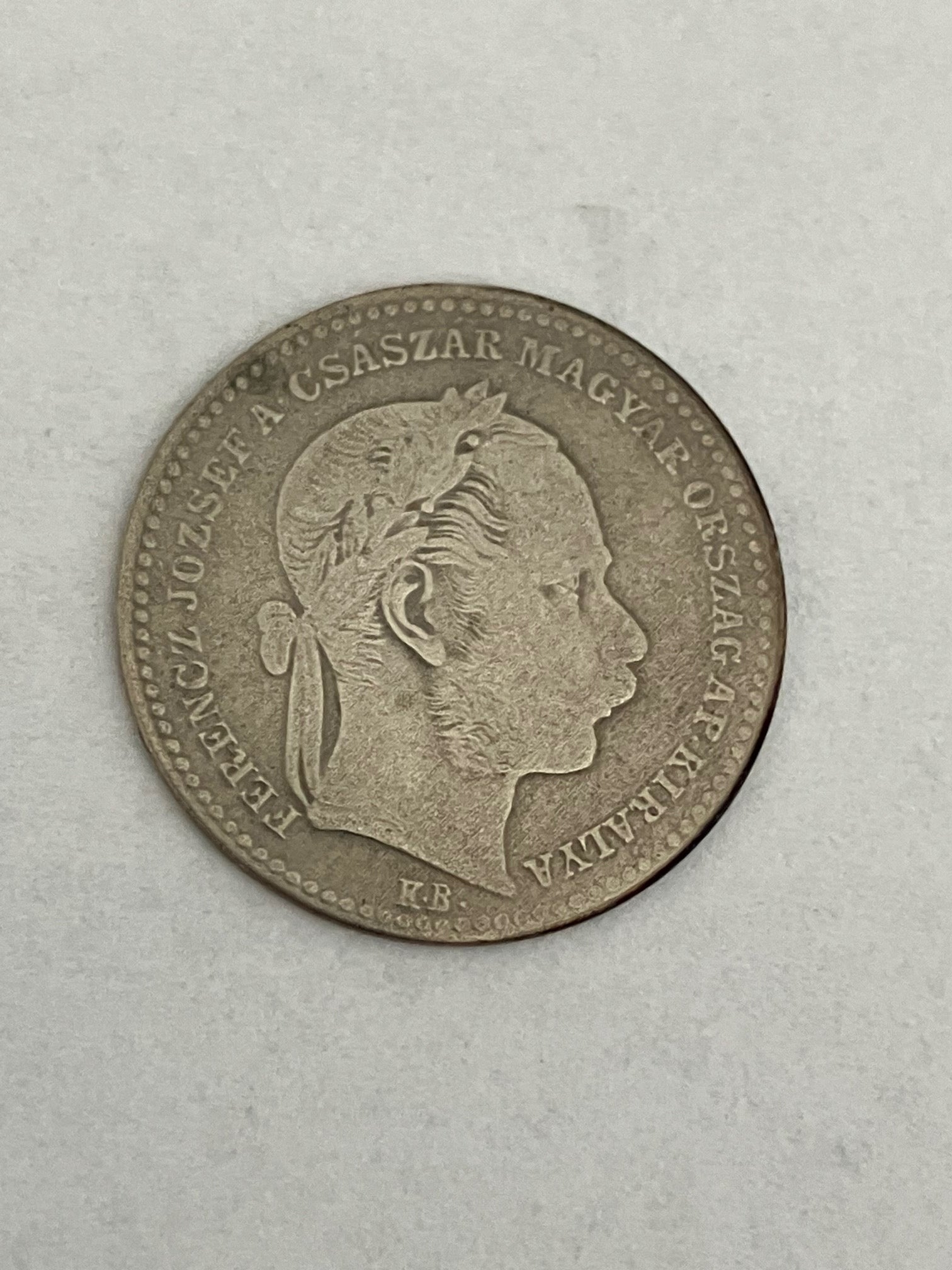 20 Krajczar 1868 Hungary