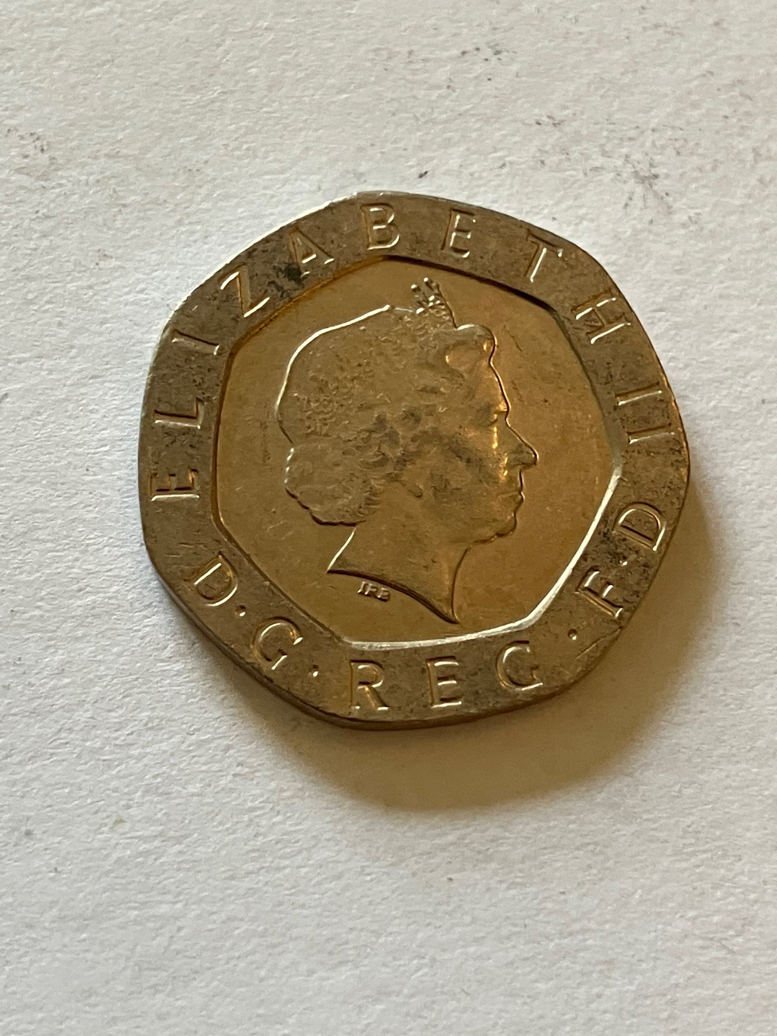 20 Pence England 2003