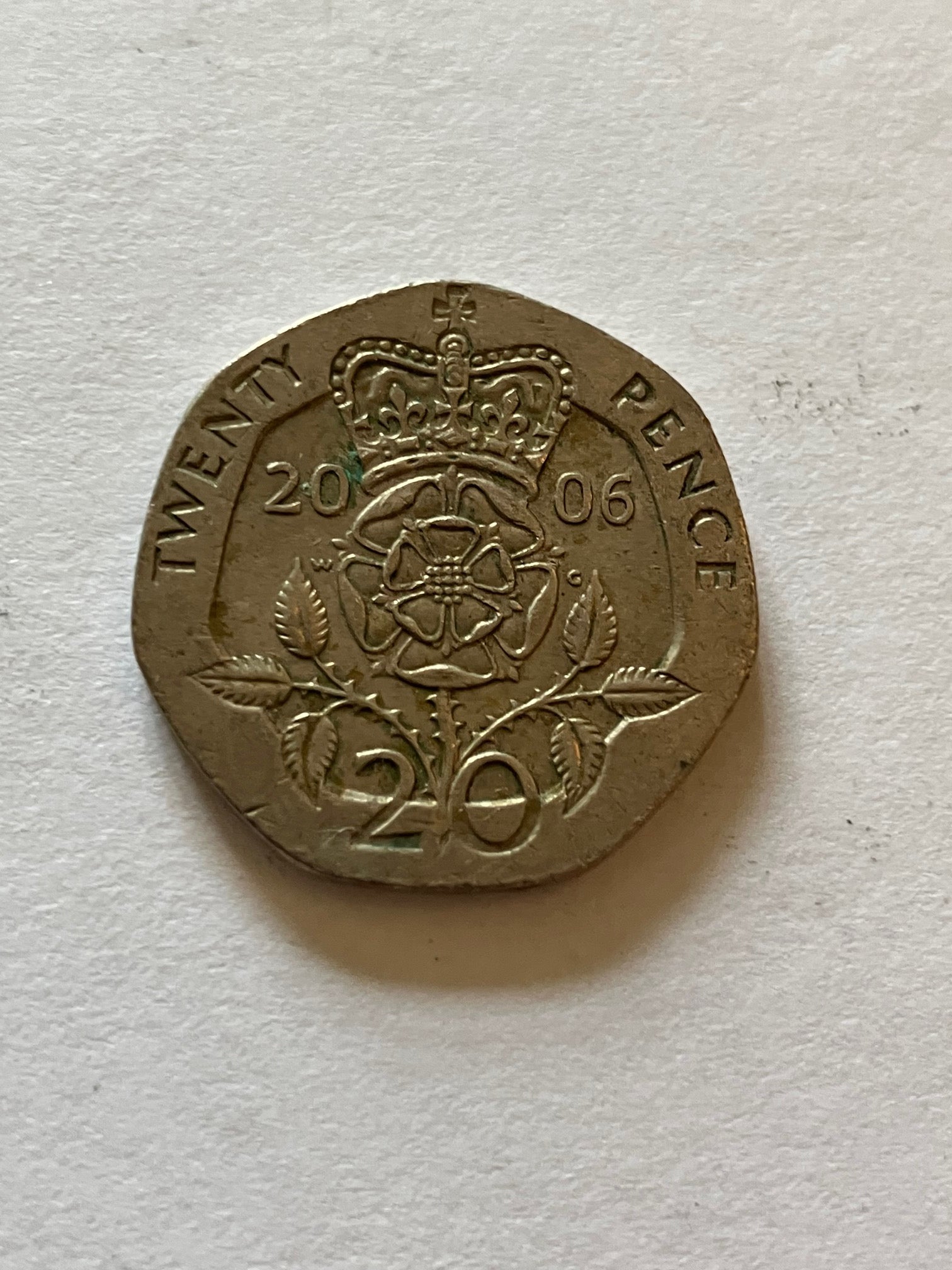 20 Pence England 2006