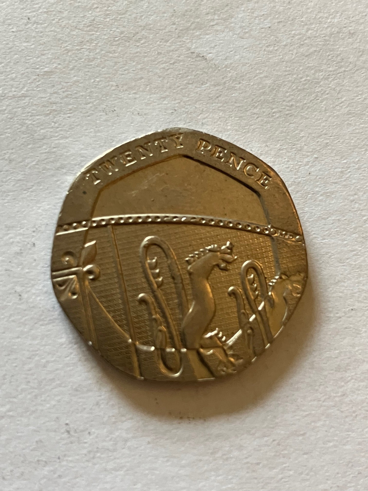 20 Pence England 2009