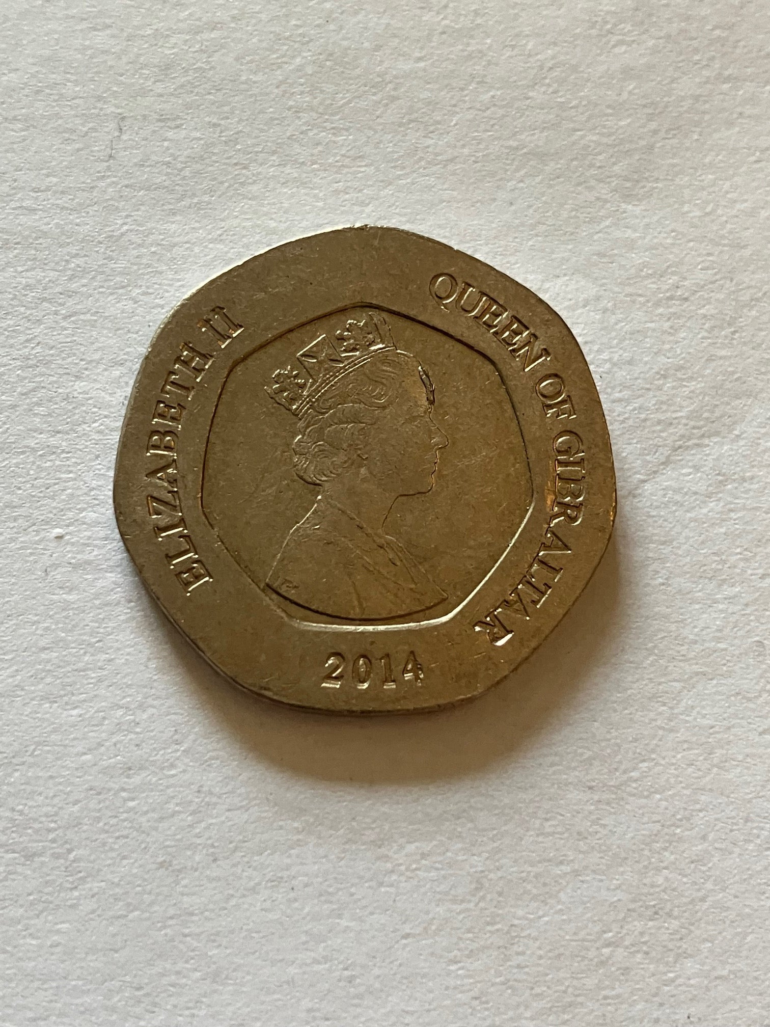 20 Pence England 2014