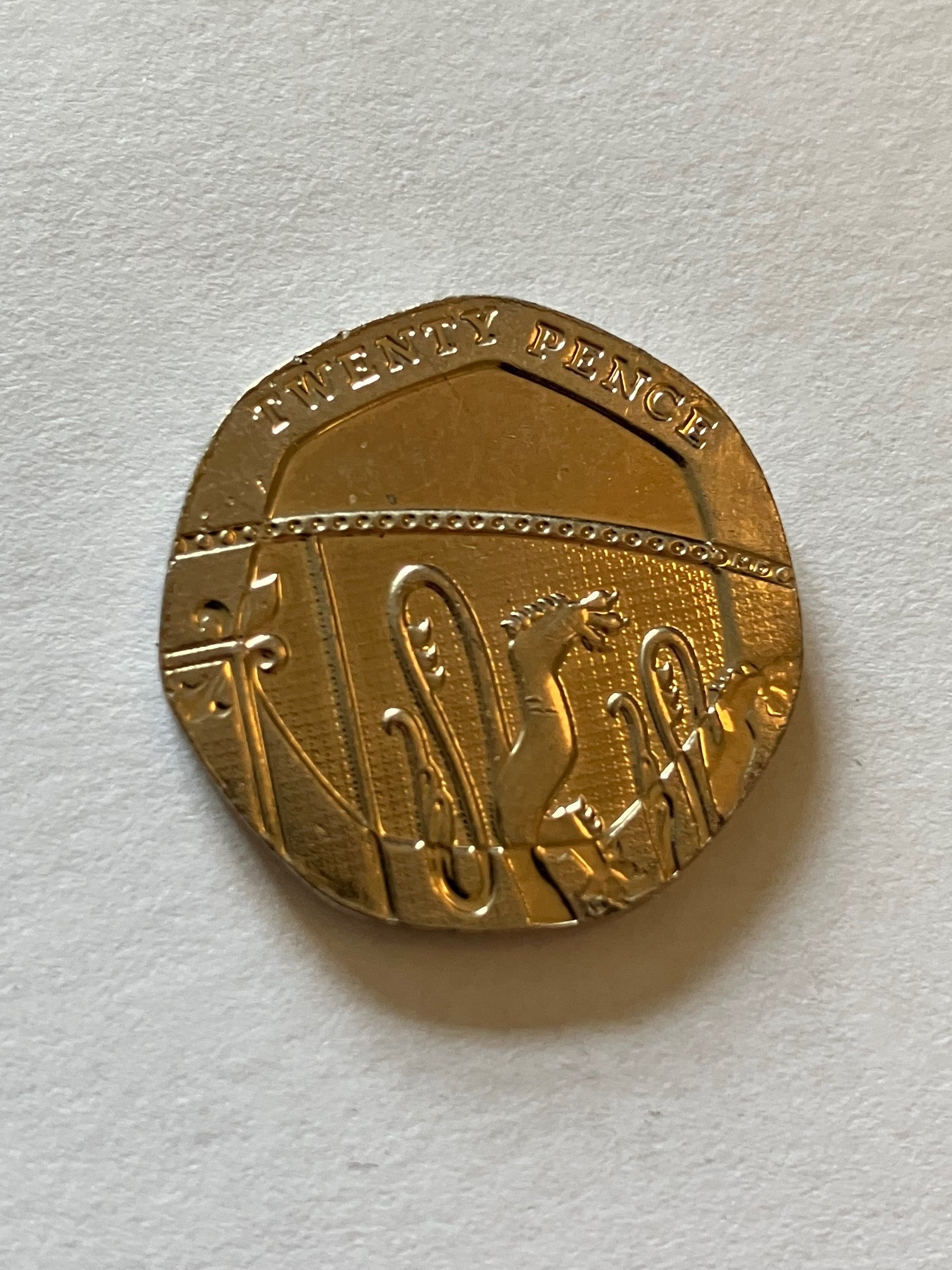 20 Pence England 2016