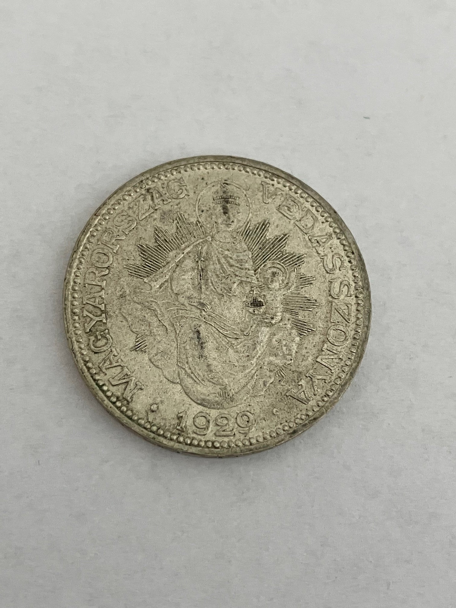 2 Pengo Hungary 1929
