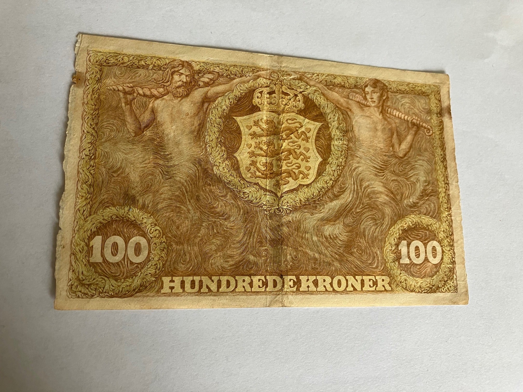 100 Kroner 1943 B Danmark