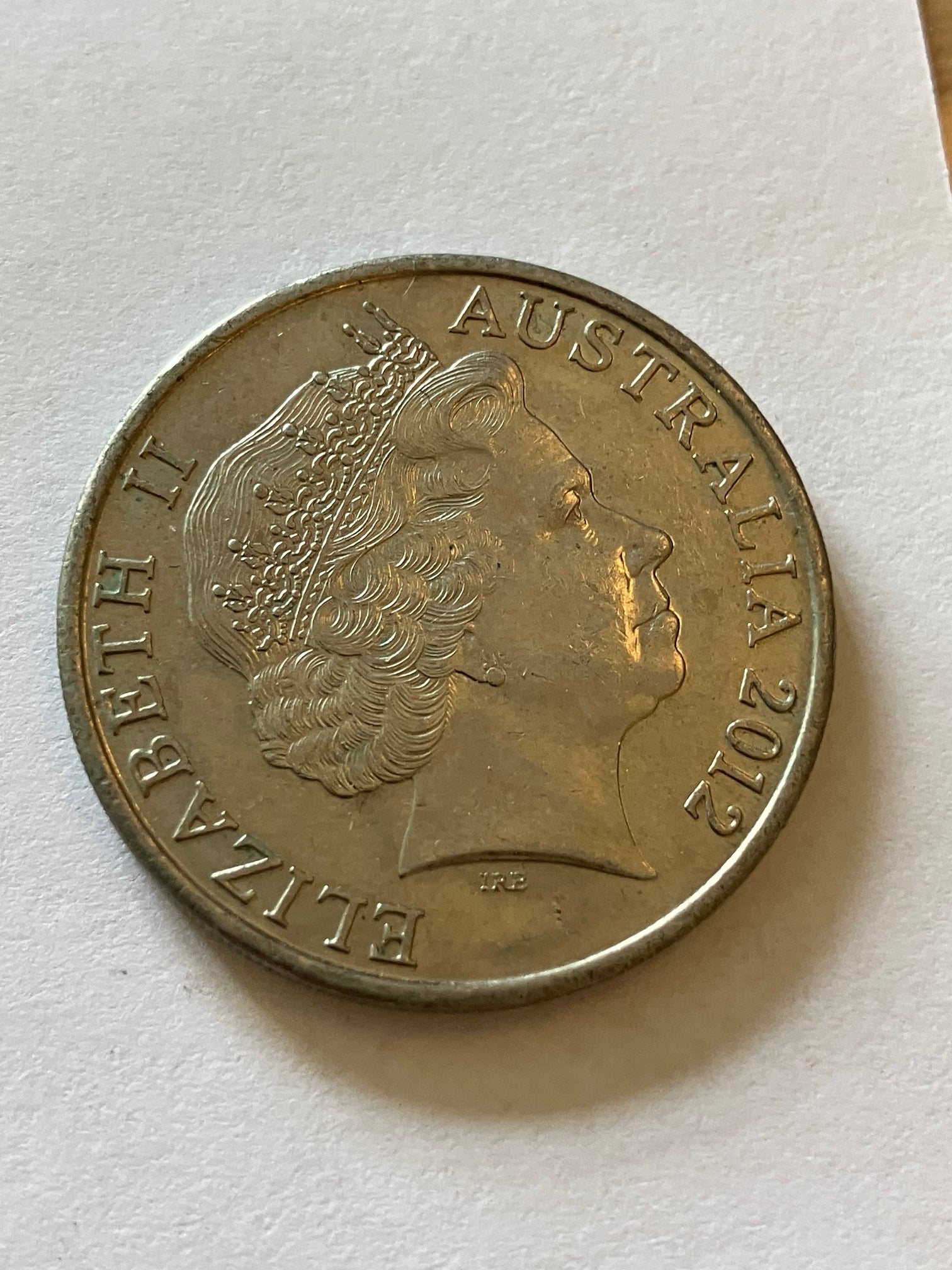 20 cents Australia 2012