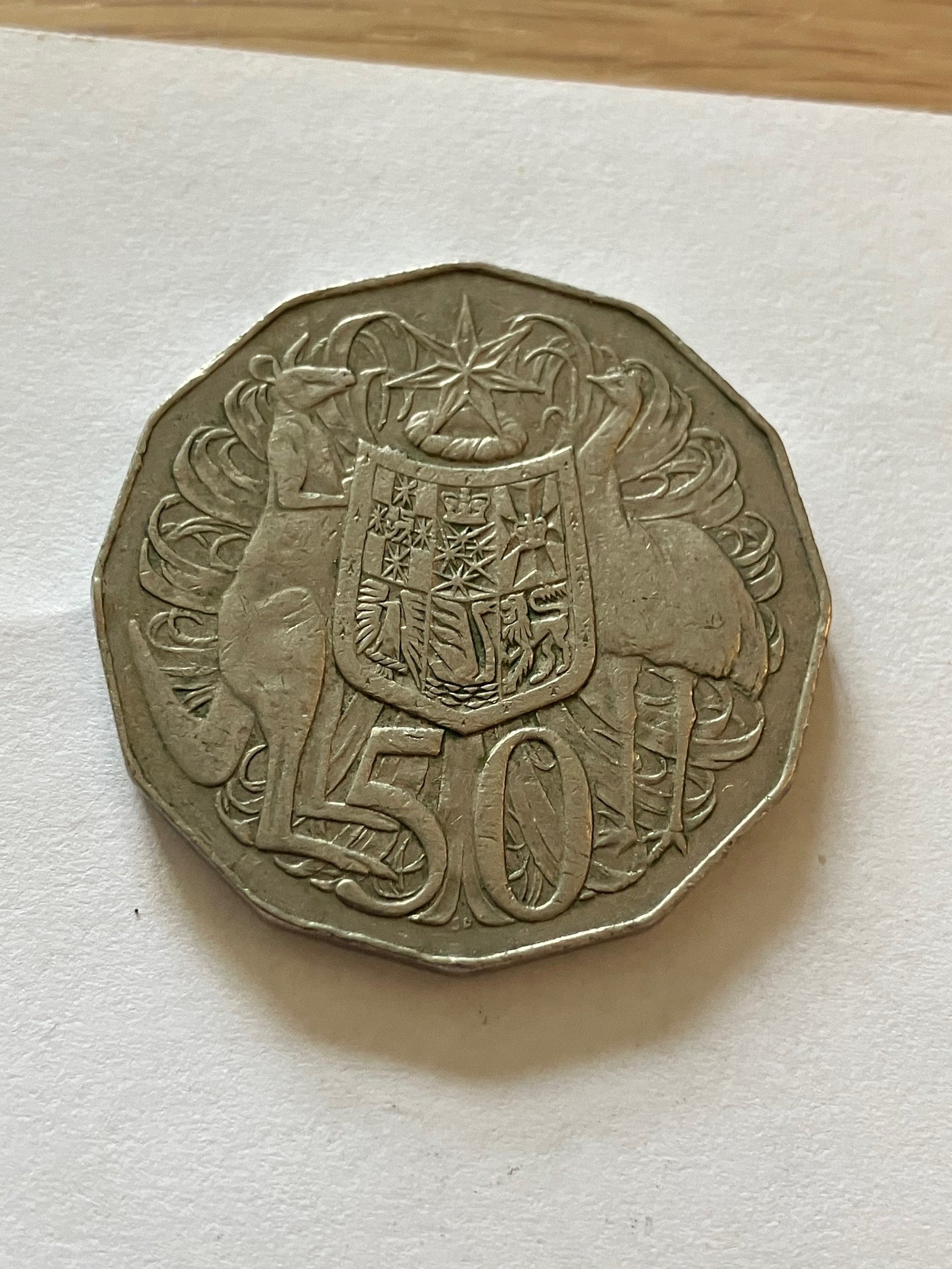 50 Cents Australia 1969