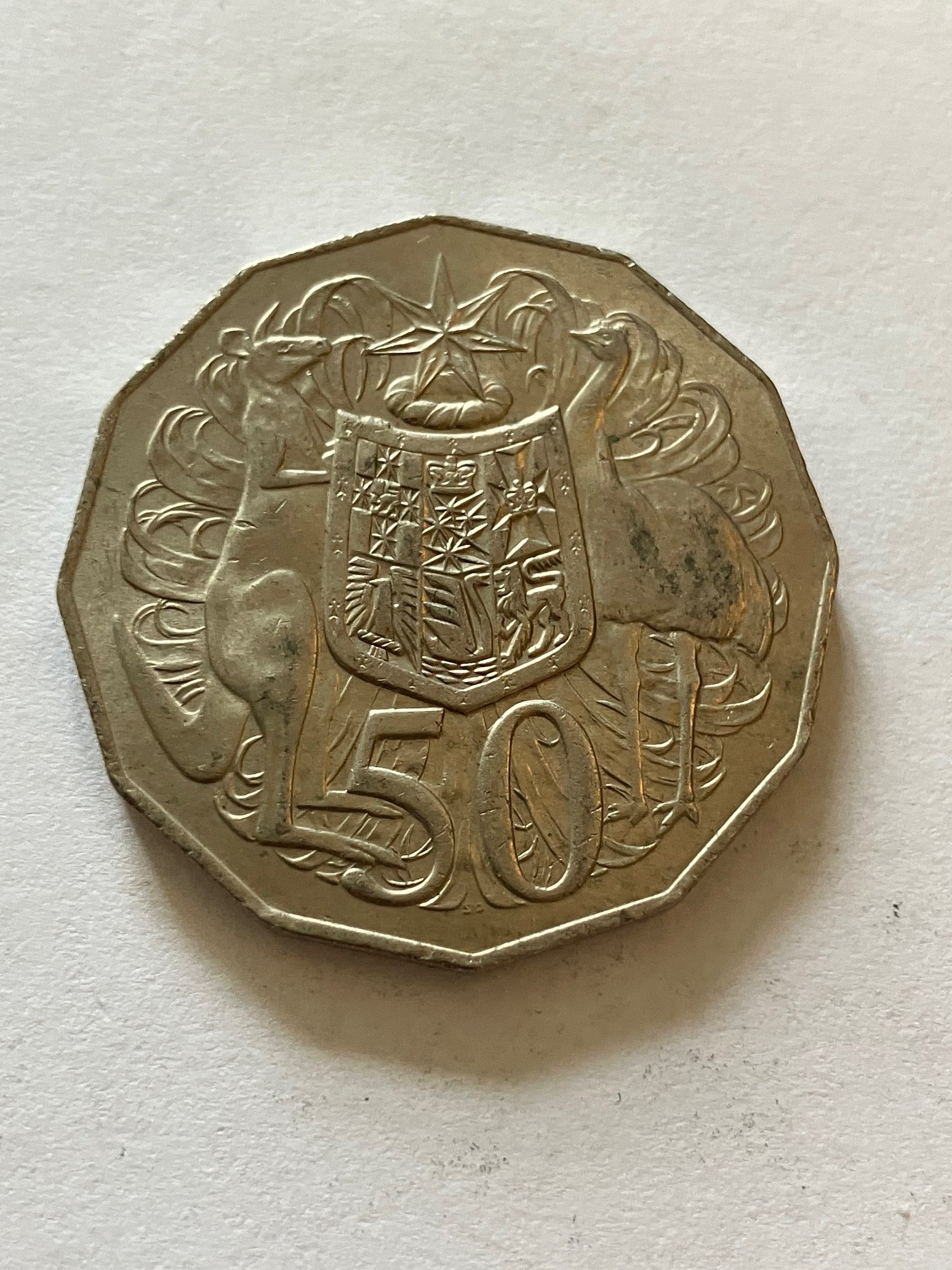 50 Cents Australia 1976