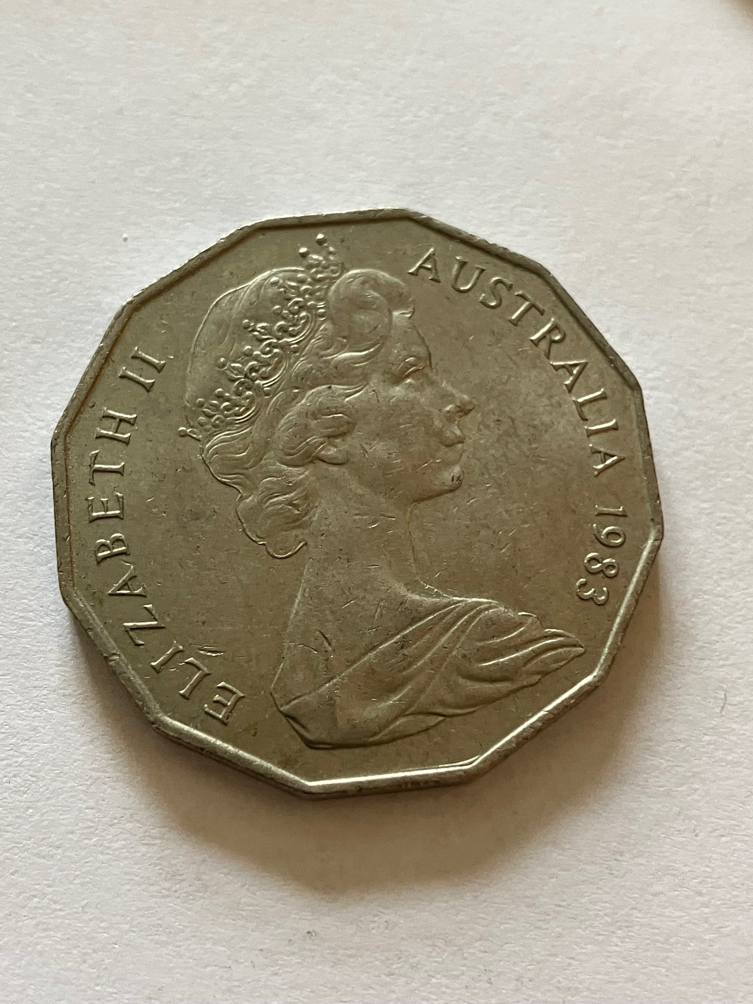 50 Cents Australia 1983