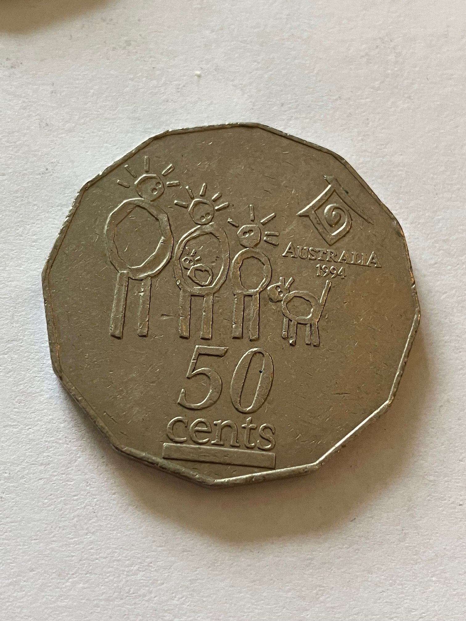 50 Cents Australia 1994