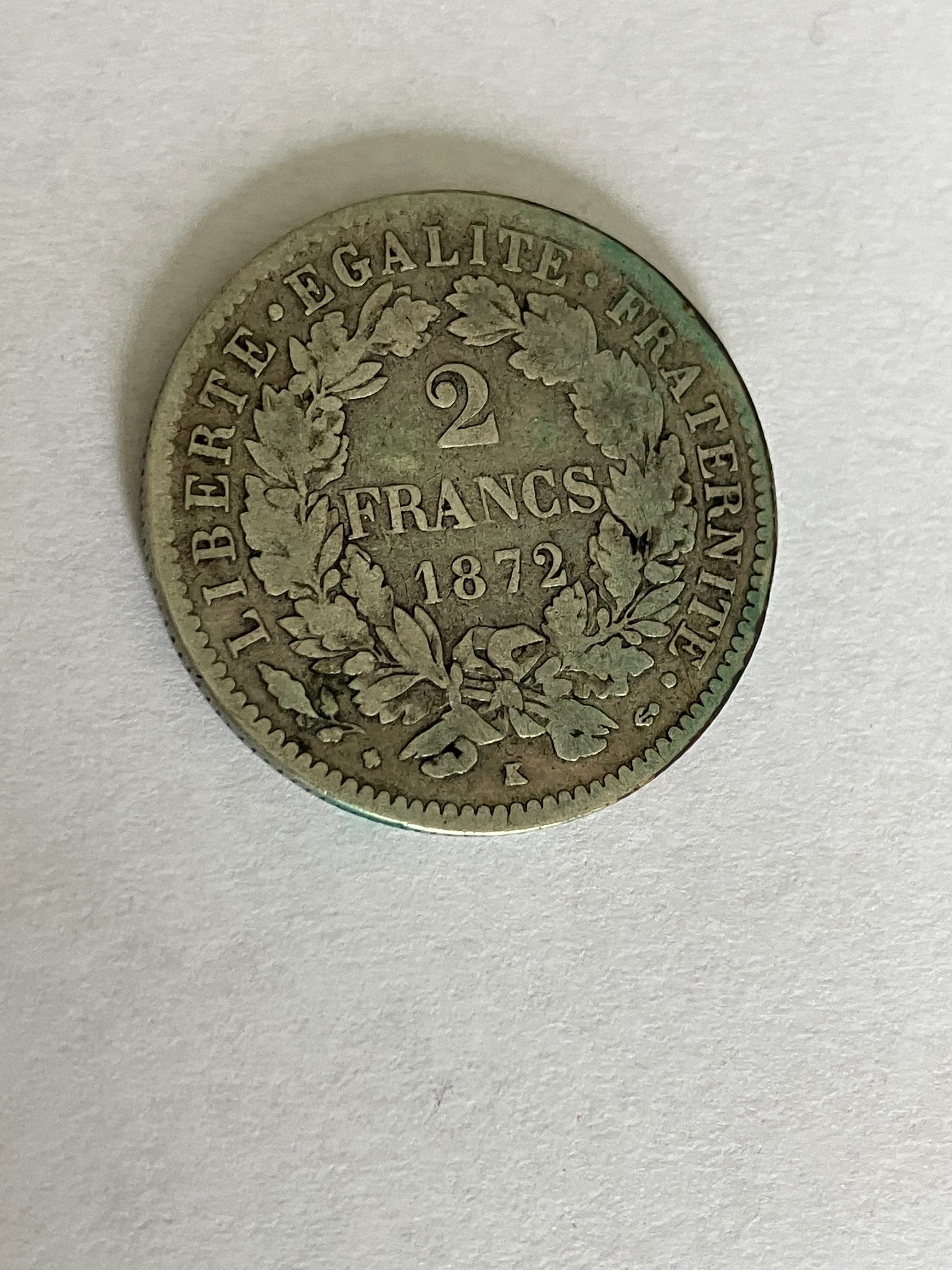 2 Francs France 1872