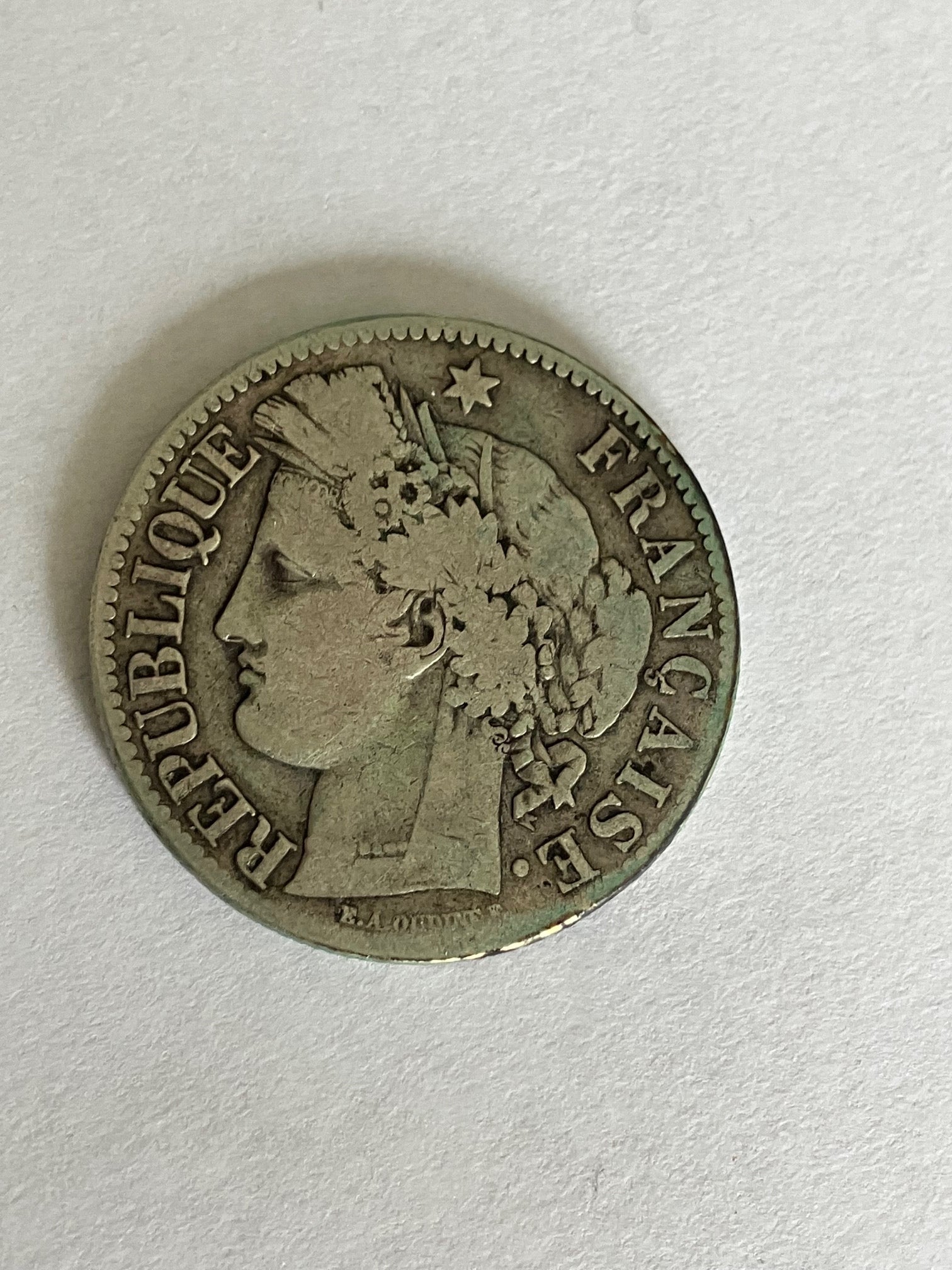 2 Francs France 1872