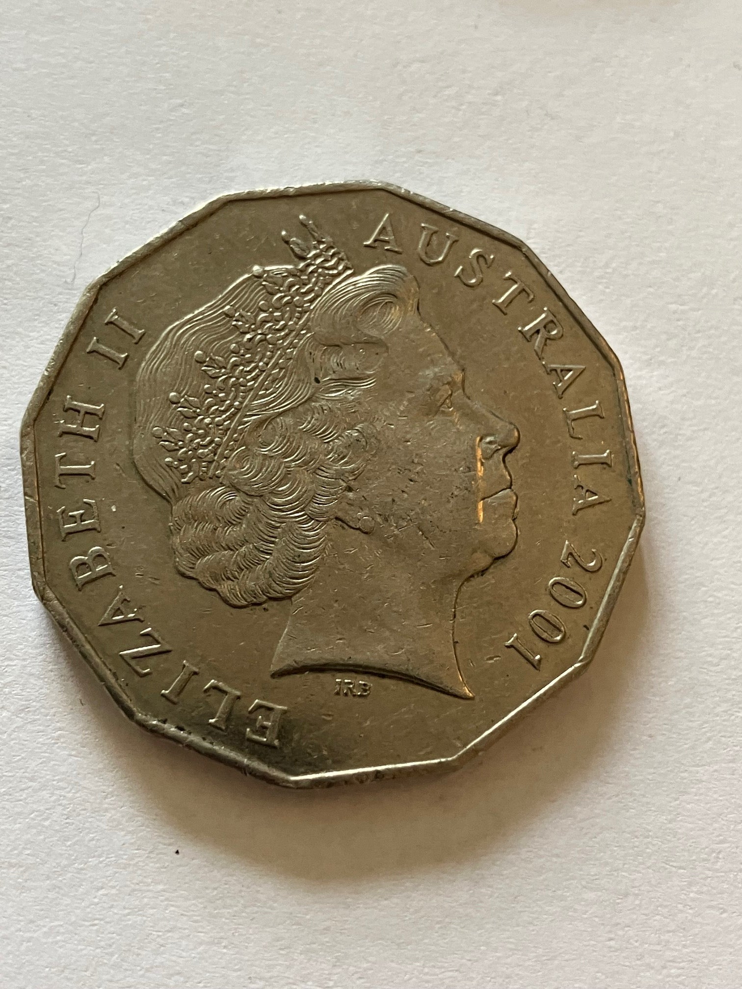 50 Cents Australia 2001