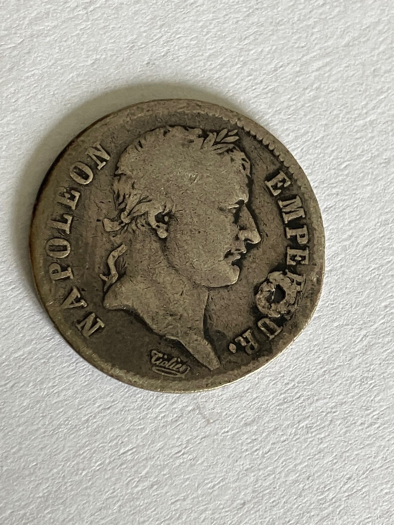 1 Franc France 1808 - Hul