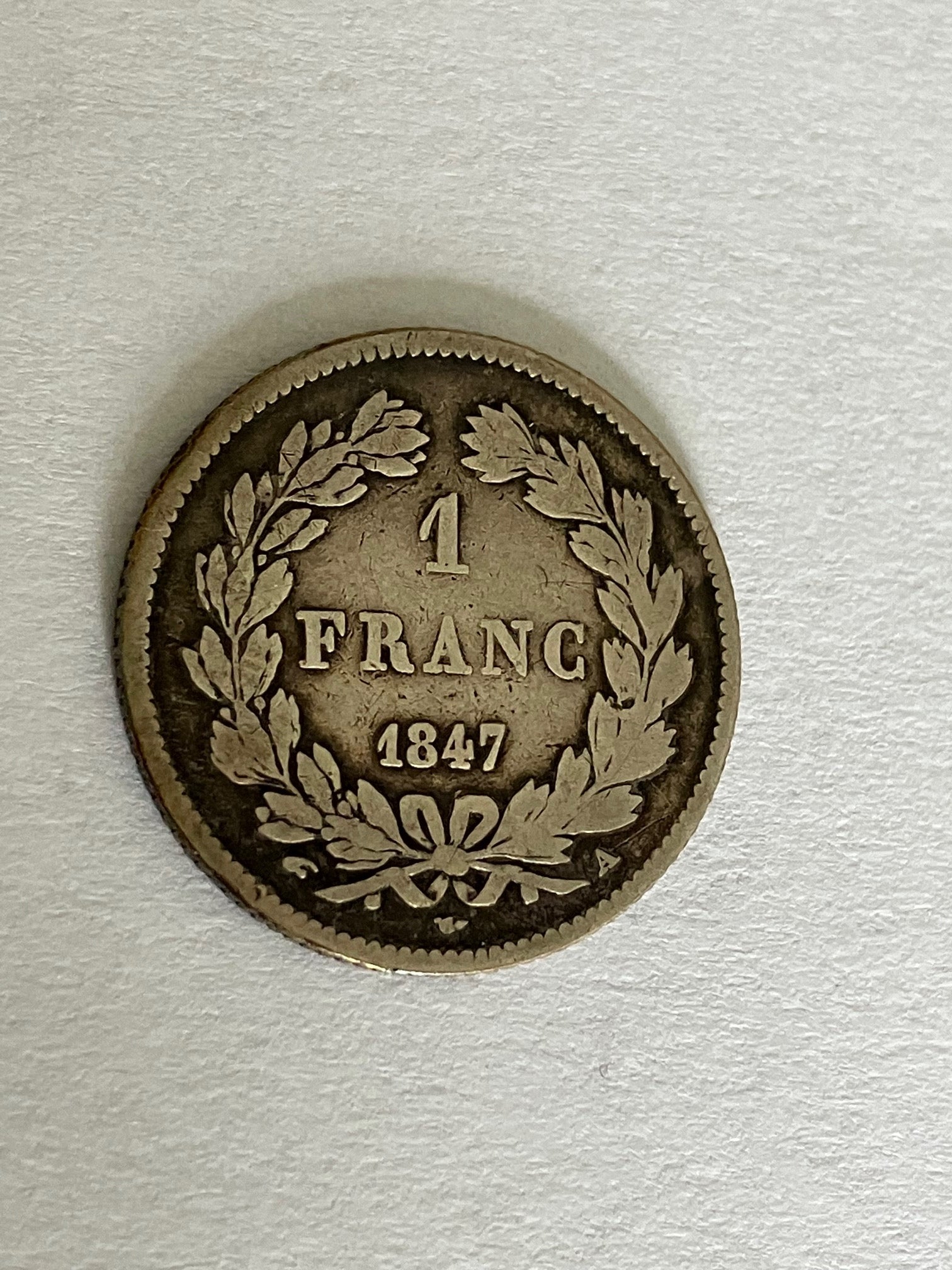 1 Franc France 1847
