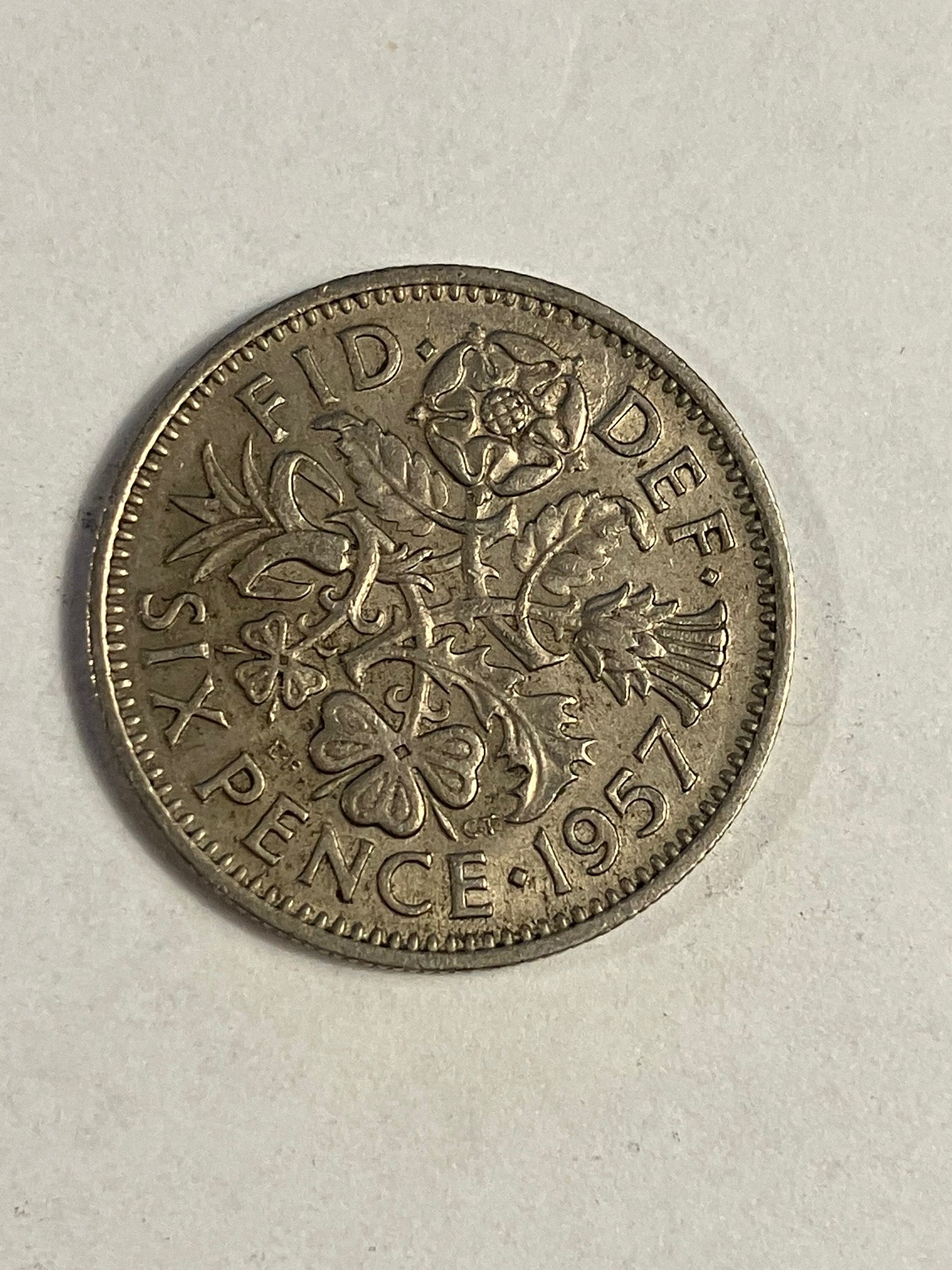 Six Pence England 1957