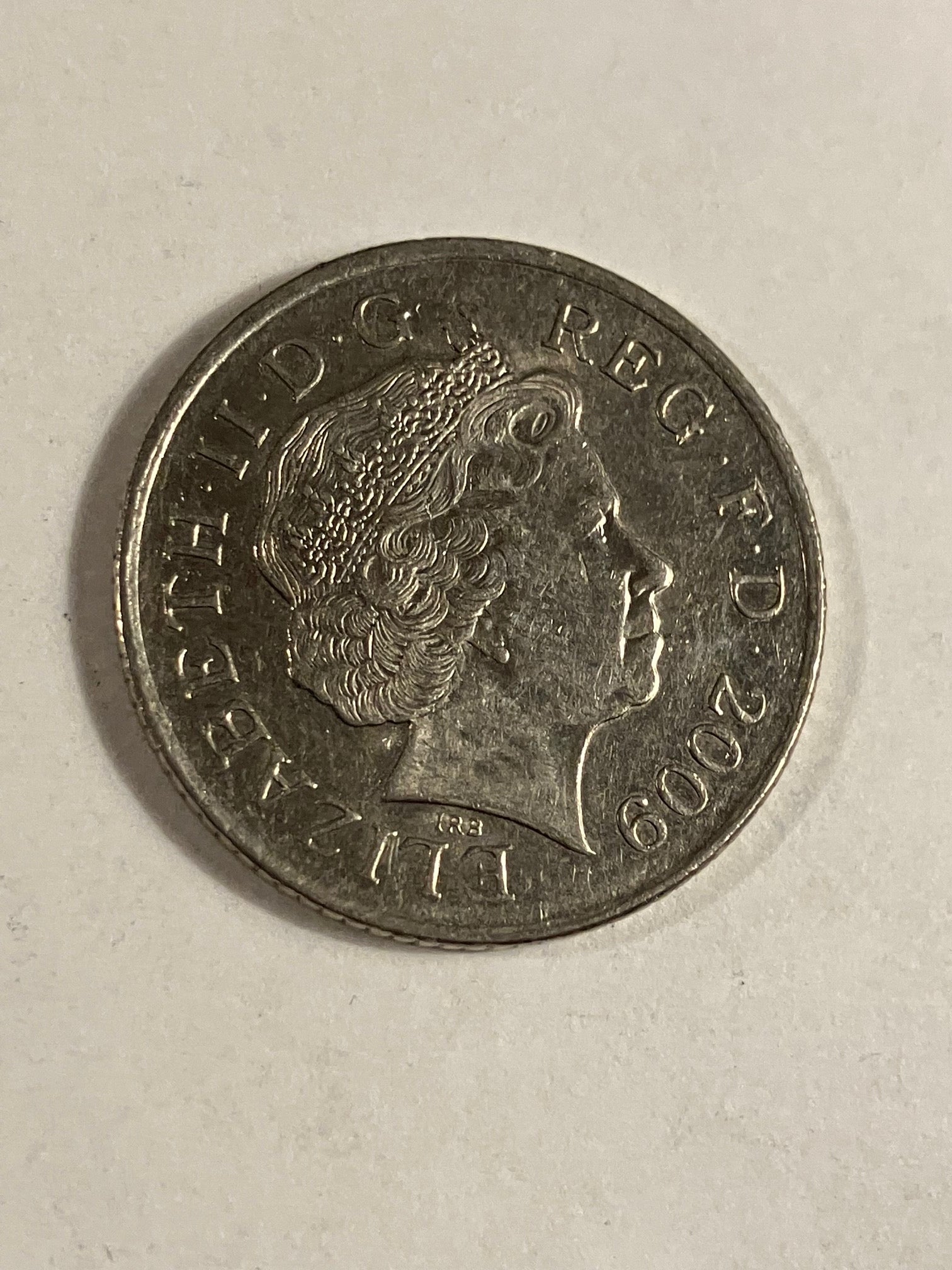 10 Pence England 2009