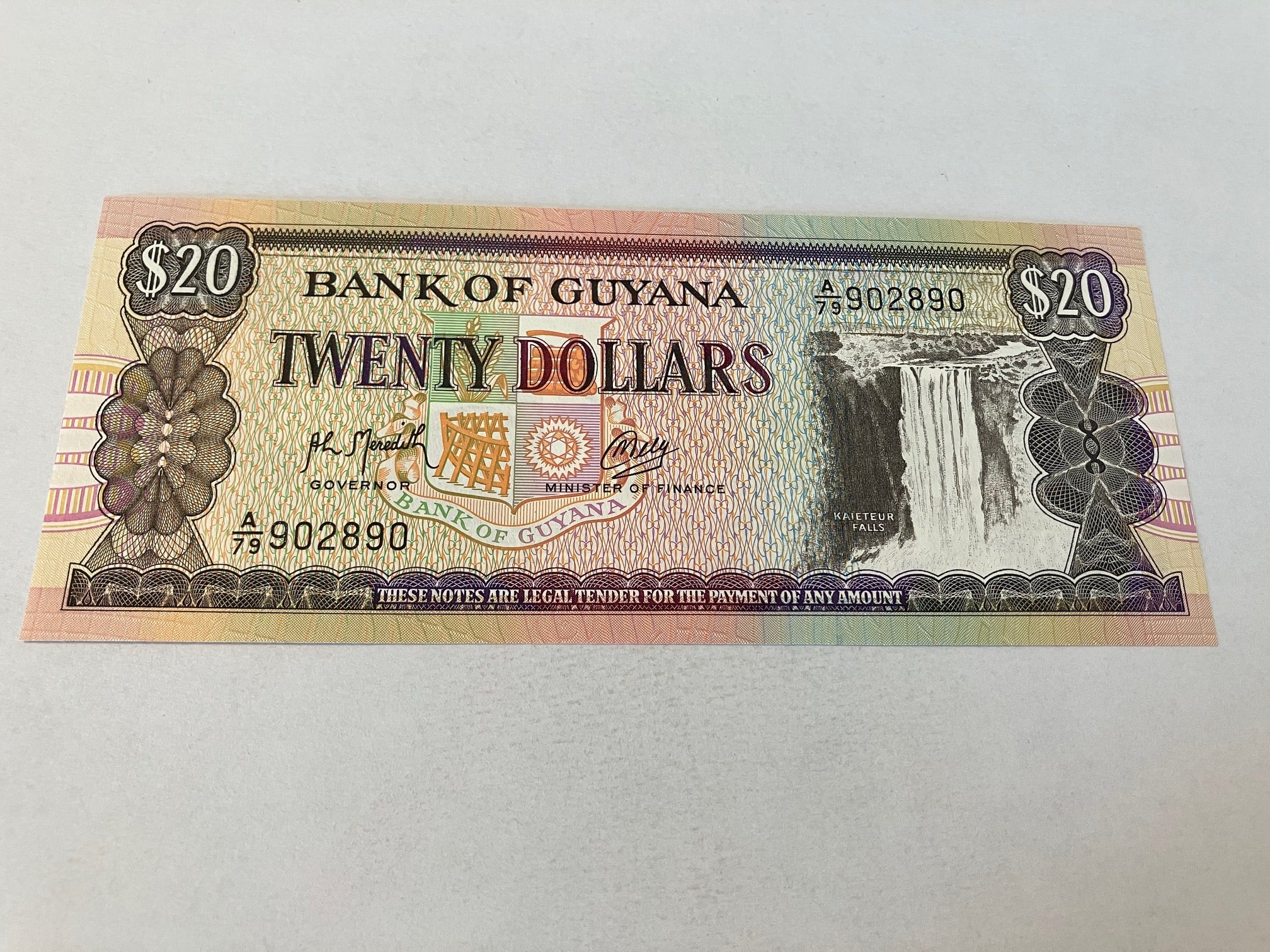 20 Dollars Guyana