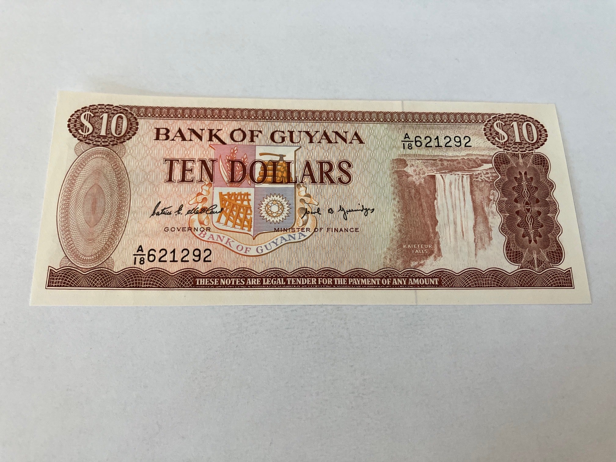 10 Dollars Guyana