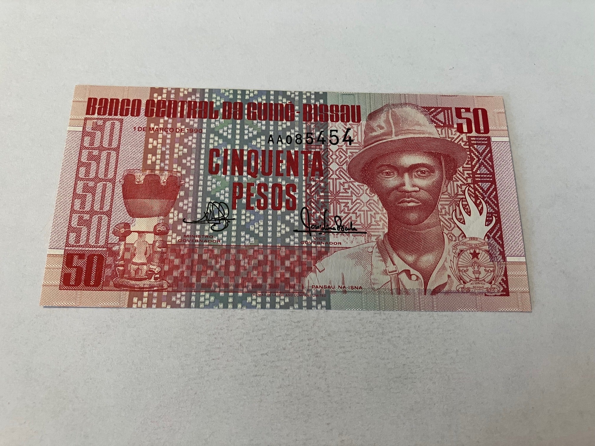 50 Pesos Guinea-Bissau 1990