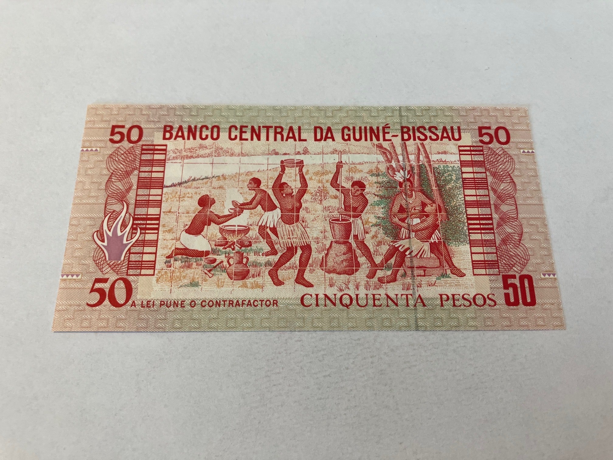 50 Pesos Guinea-Bissau 1990