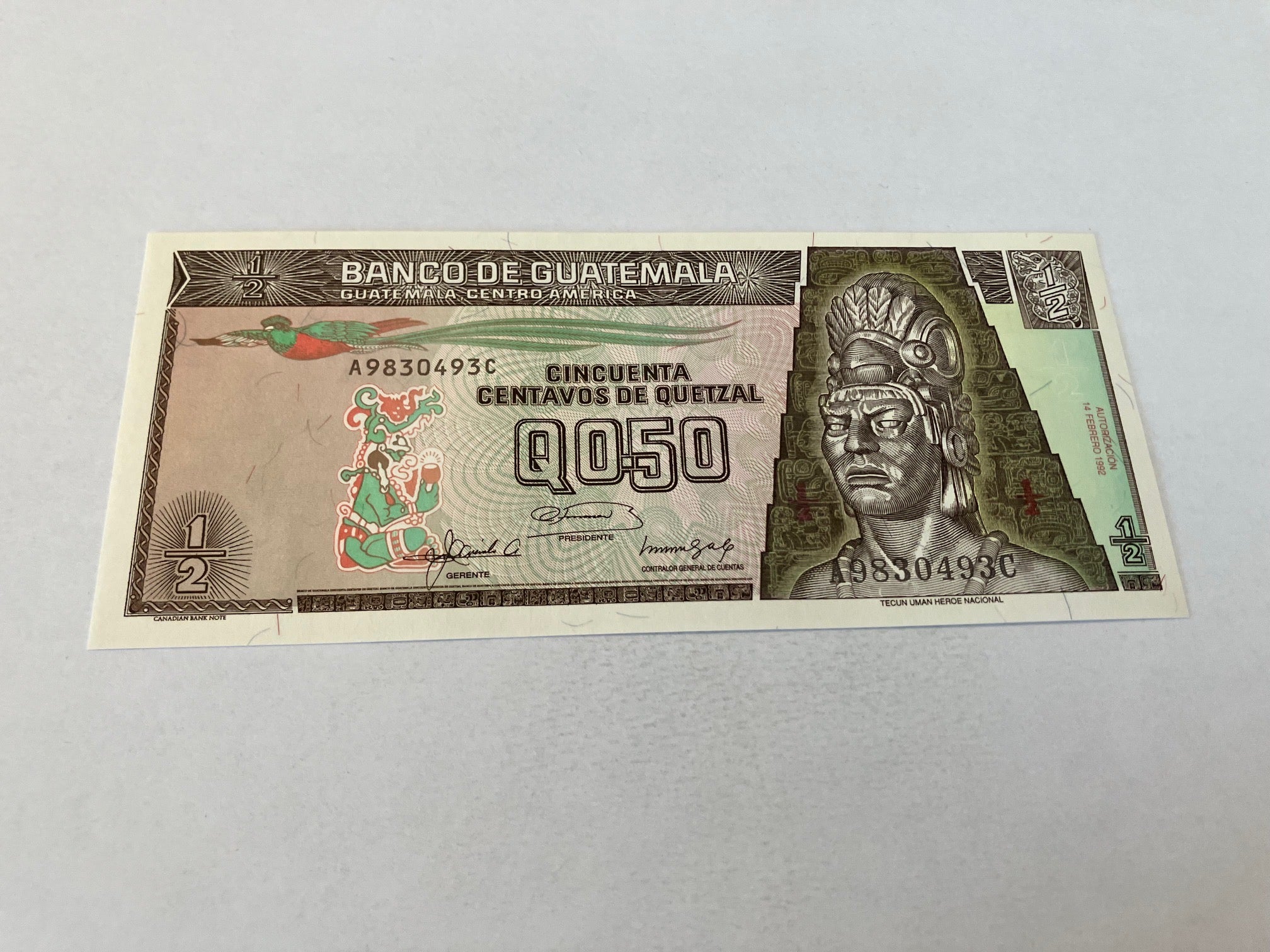 0,5 Quetzal Guatemala