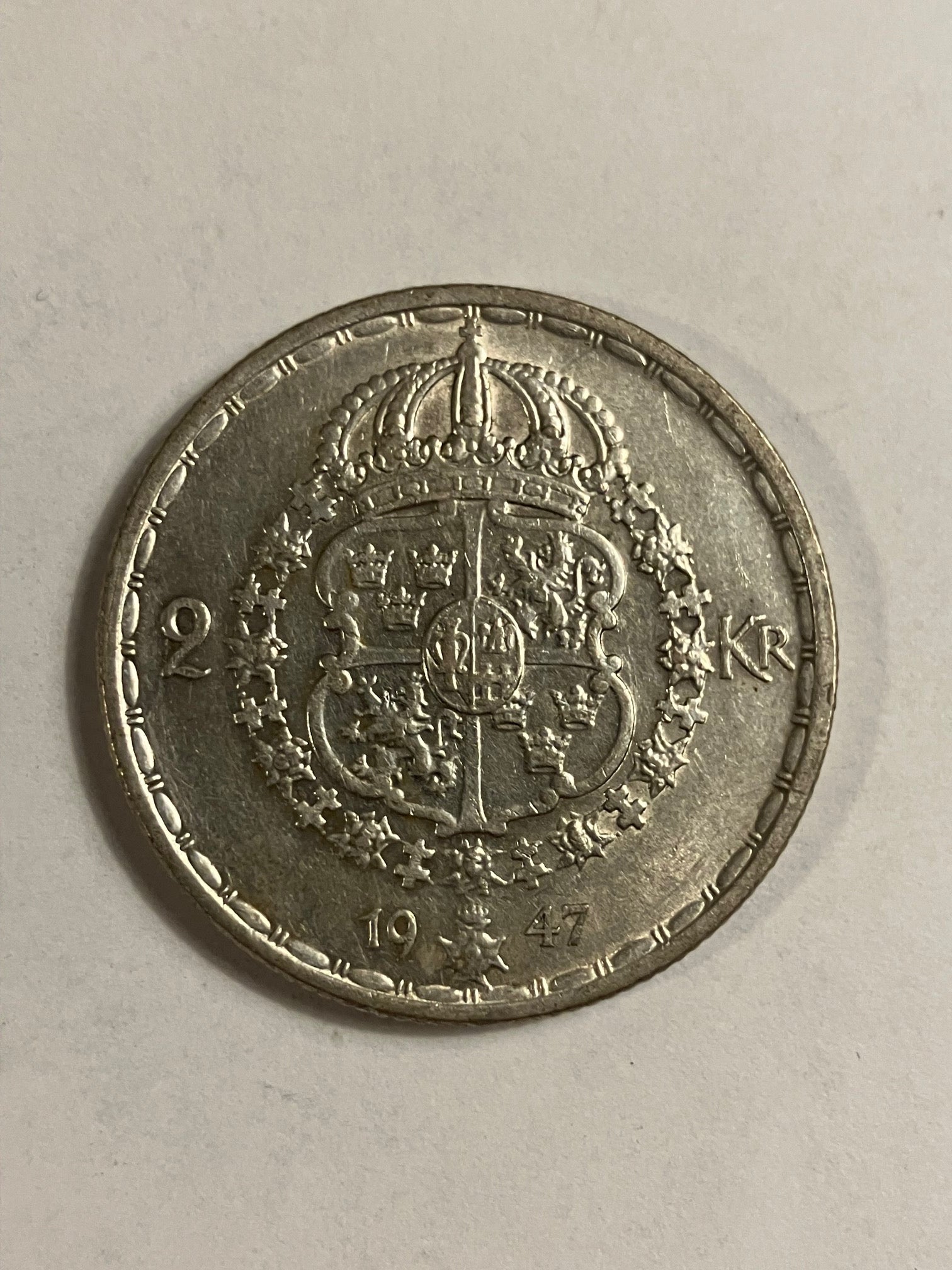 2 Kronor Sweden 1947