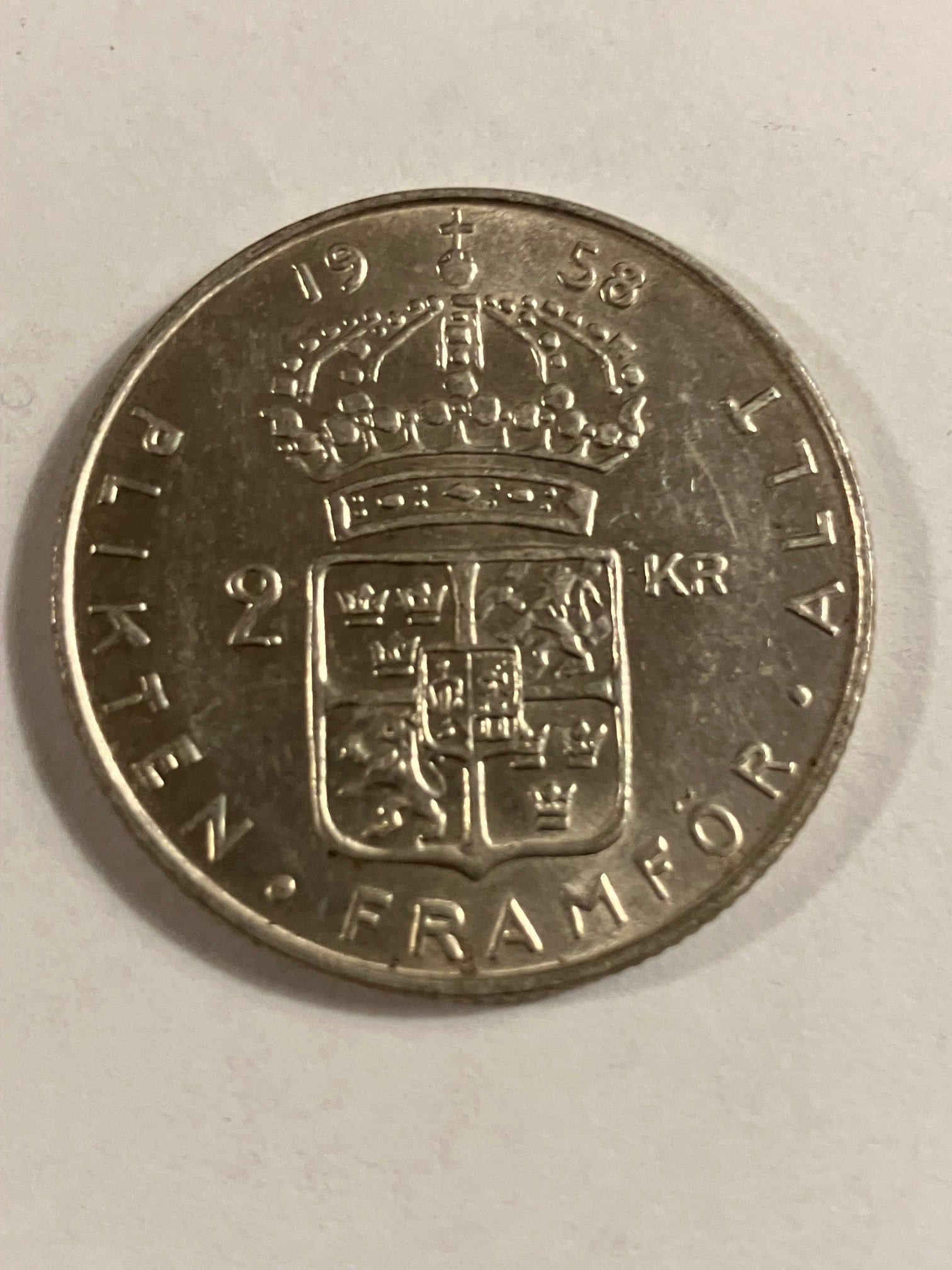 2 Kronor Sweden 1958