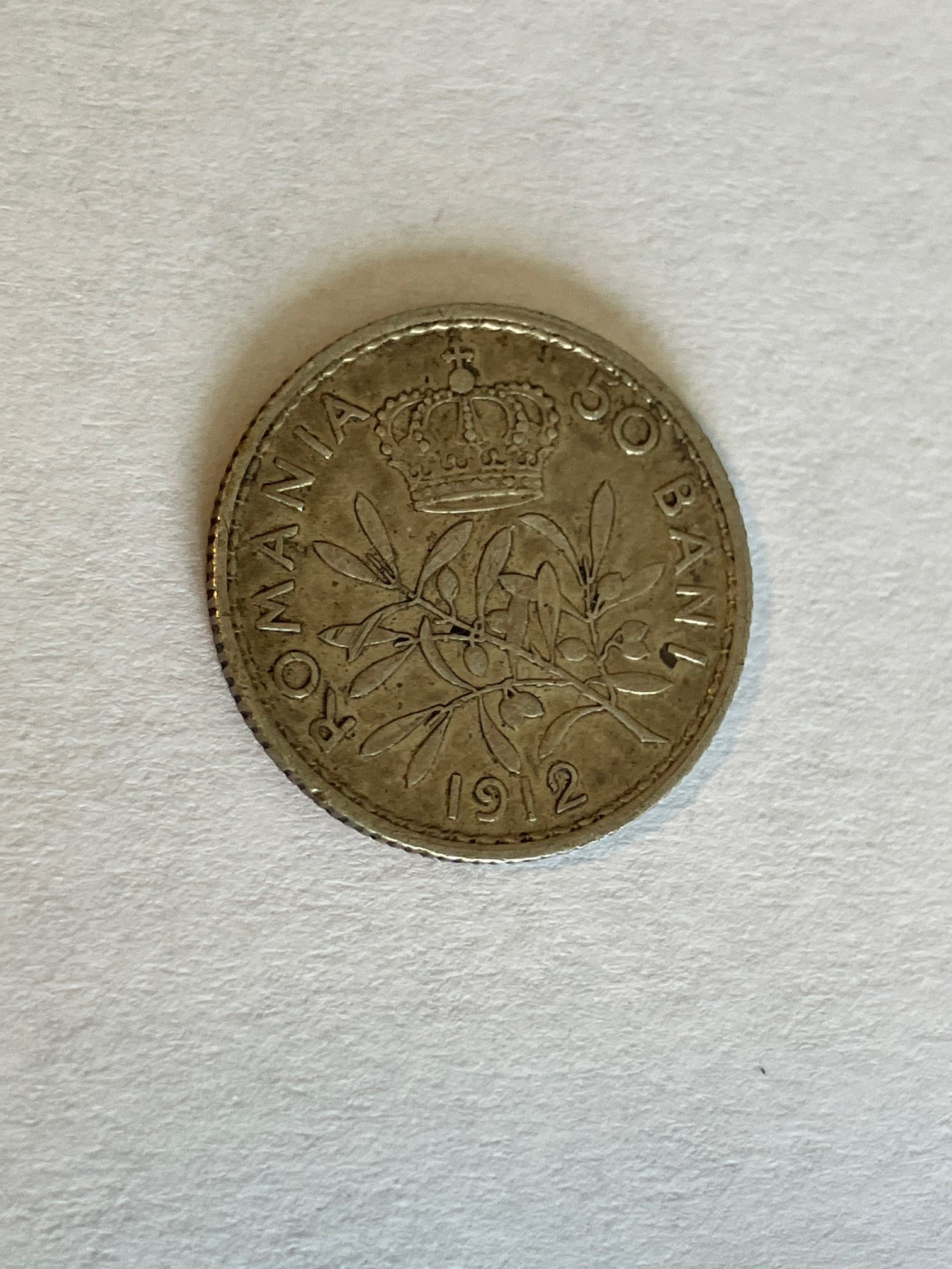 50 Bani Romania 1912