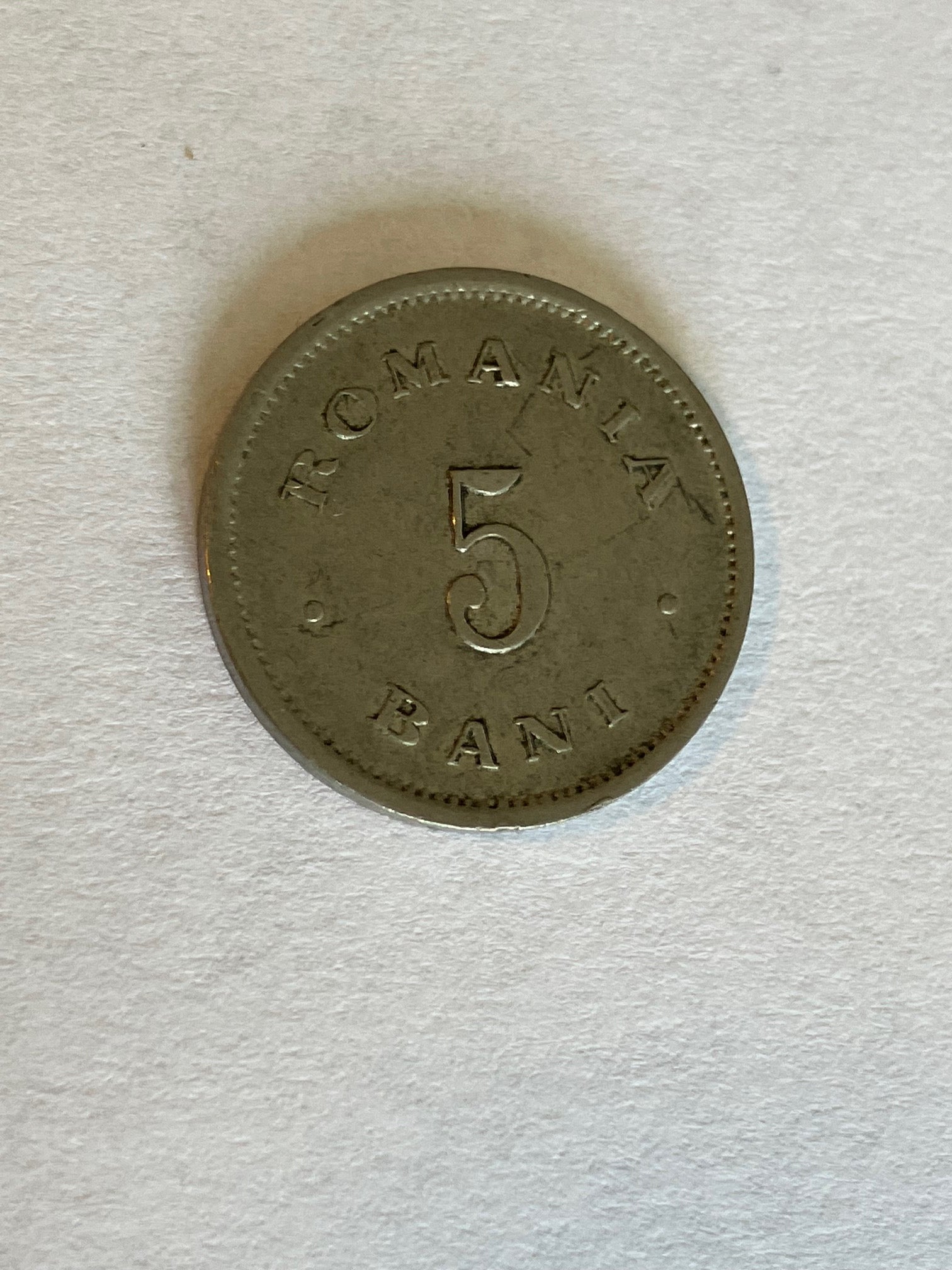 5 Bani Romania 1900