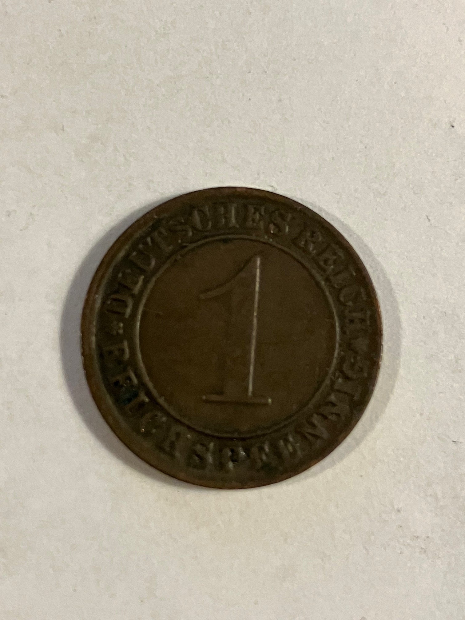 1 Pfennig Germany 1925