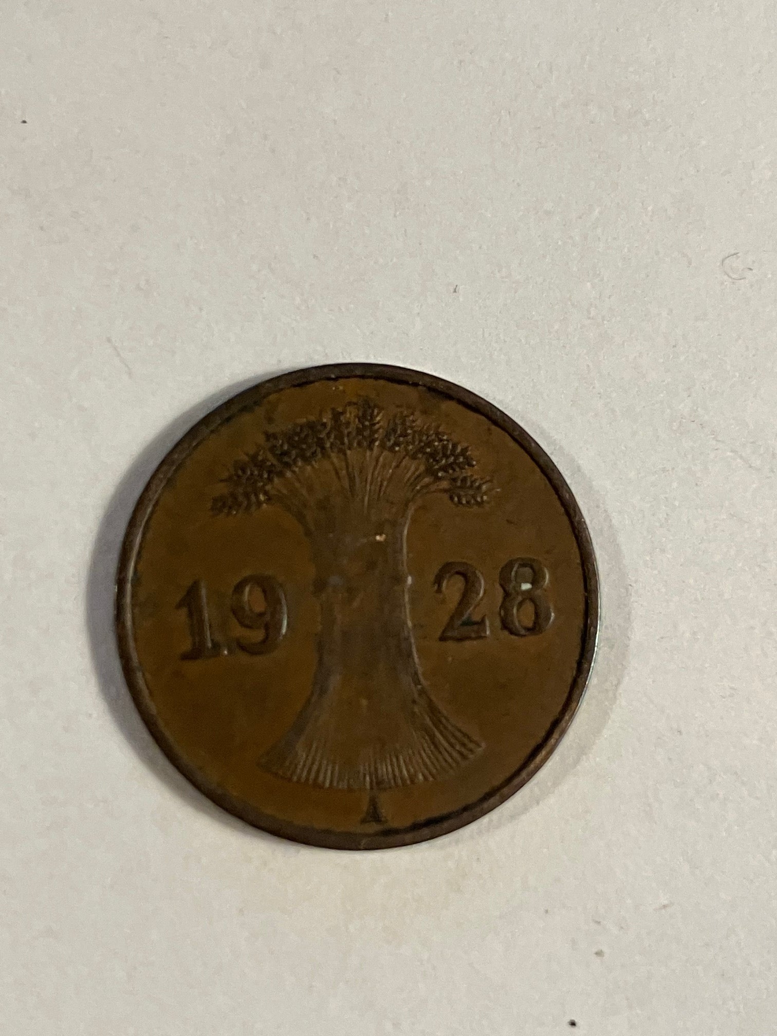 1 Pfennig Germany 1928
