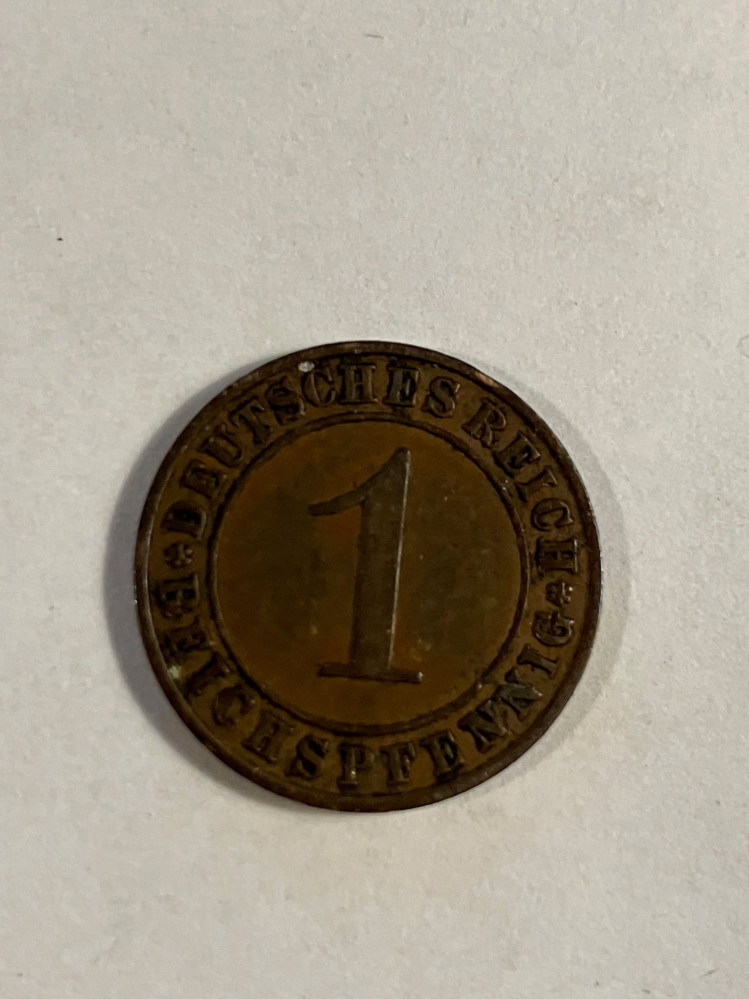 1 Pfennig Germany 1928