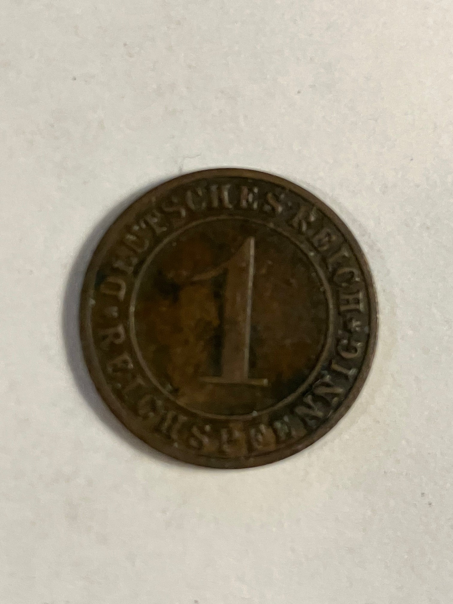 1 Pfennig Germany 1929