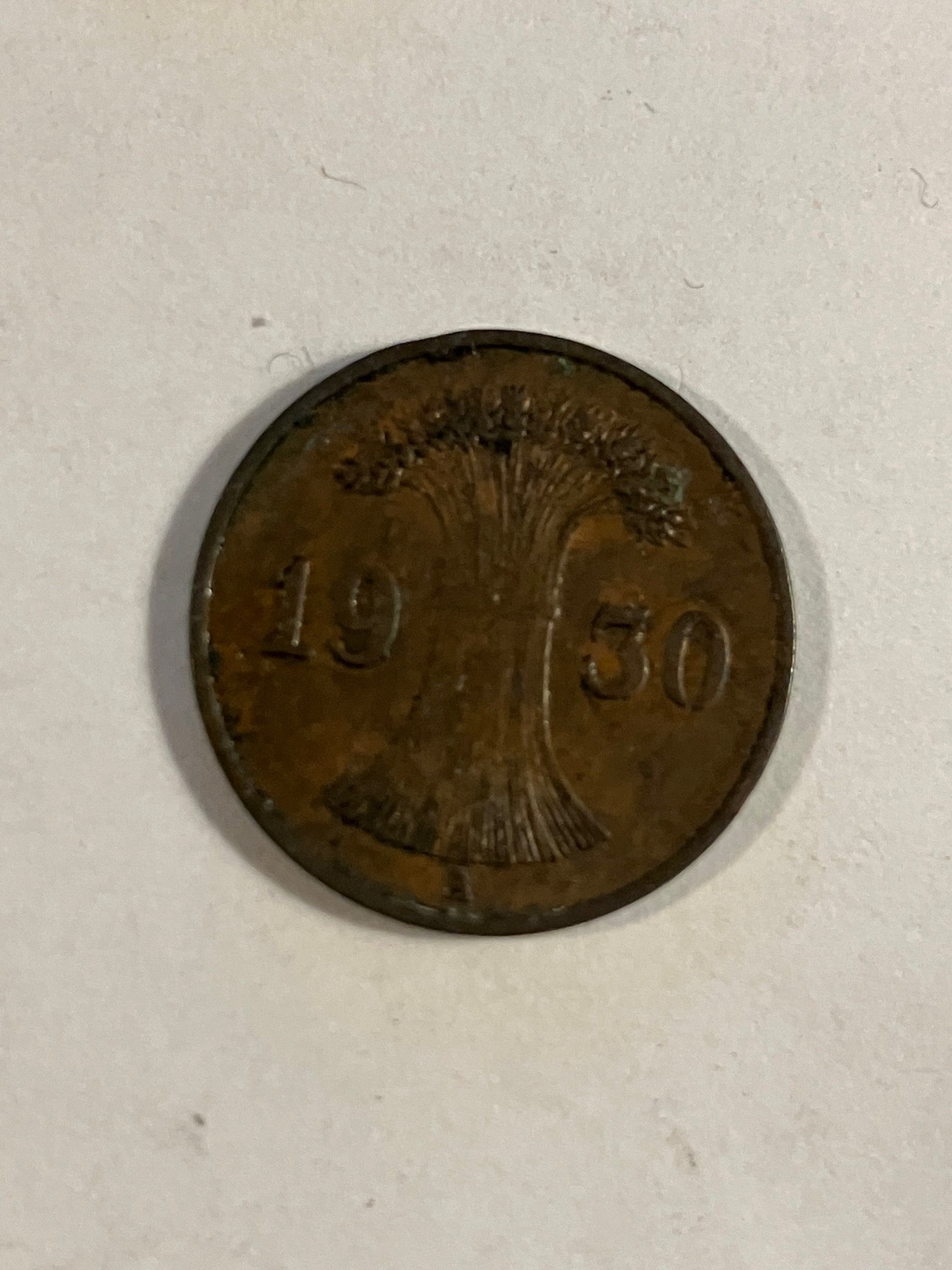 1 Pfennig Germany 1930