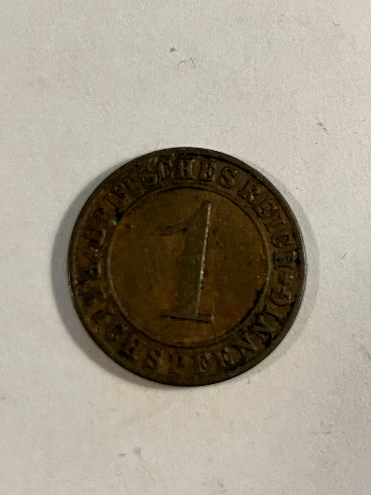 1 Pfennig Germany 1930
