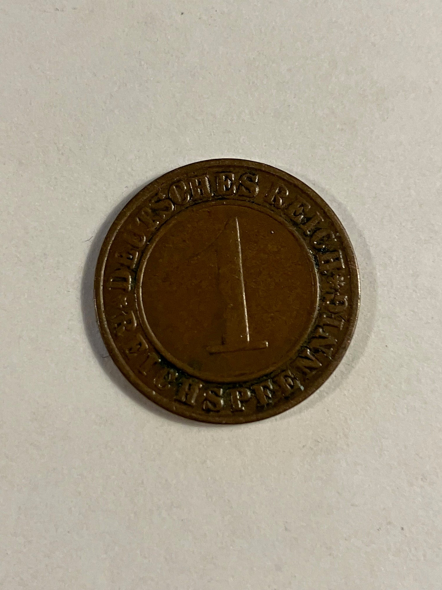 1 Pfennig Germany 1935