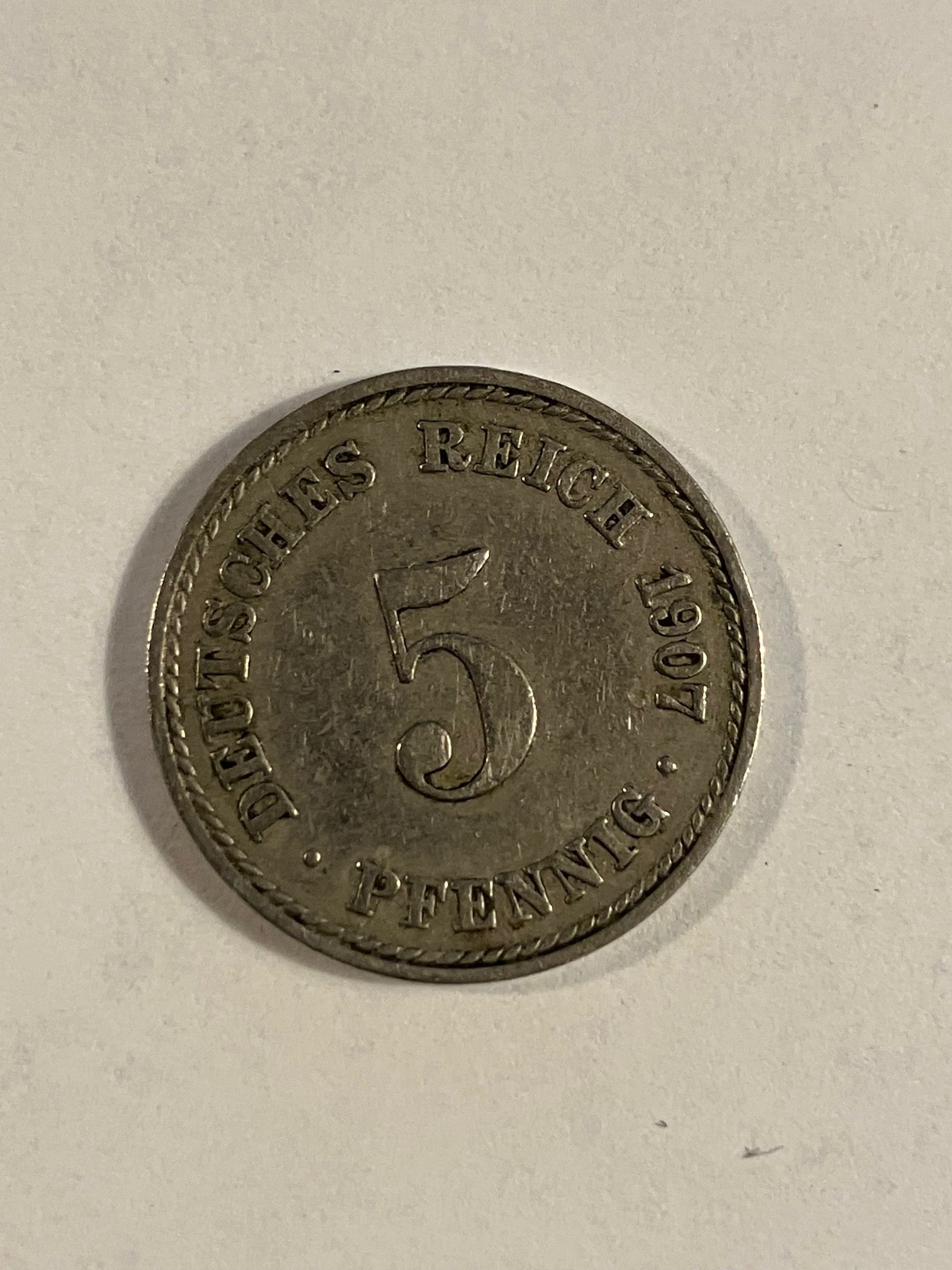 5 Pfennig Germany 1907